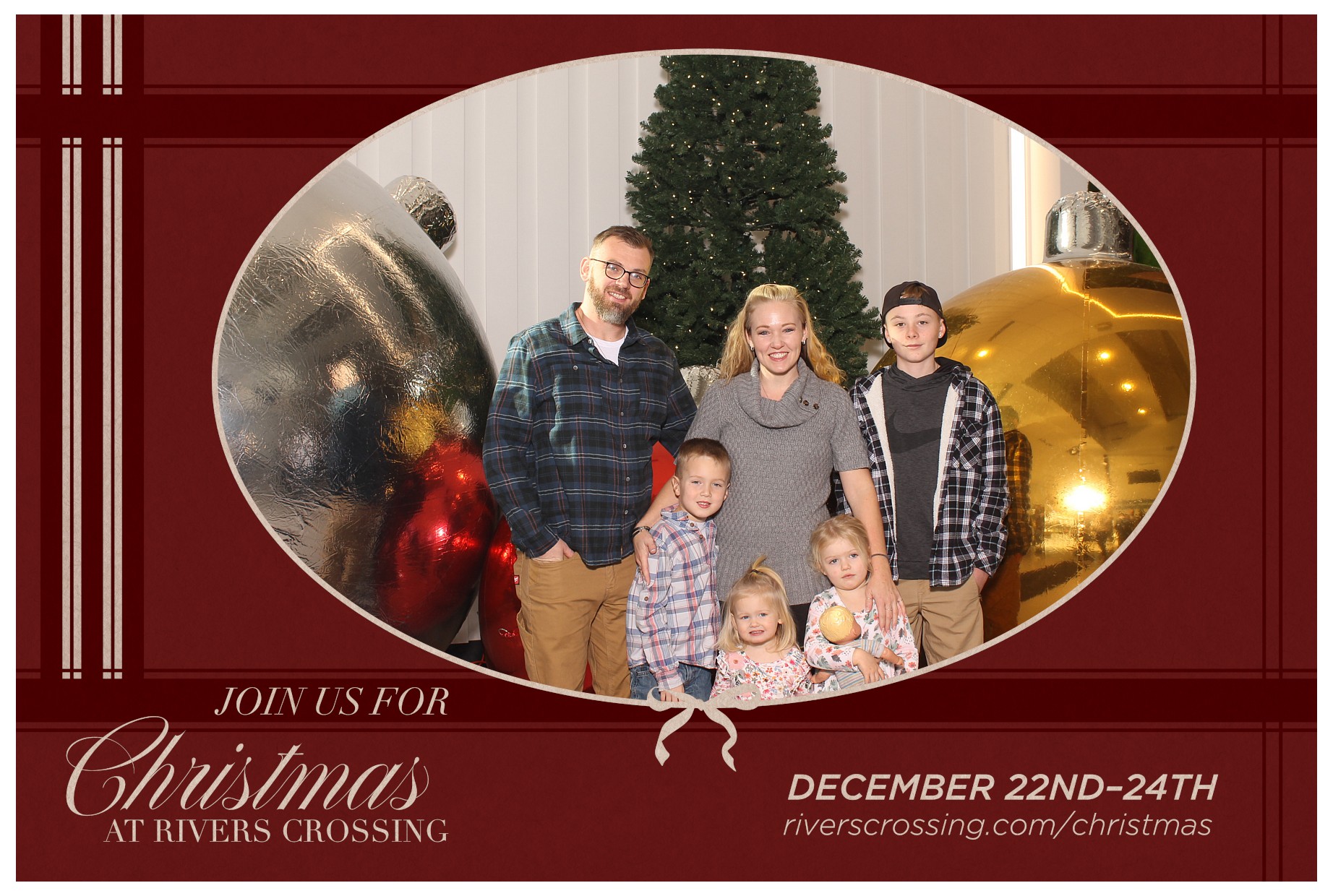 Rivers Crossing Christmas Invite | View more photos from the event at gallery.photoboothcincy.com/u/PhotoBoothCincy/Rivers-Crossing-Christmas-Invite