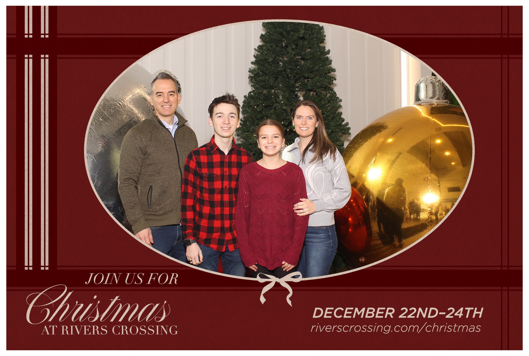 Rivers Crossing Christmas Invite | View more photos from the event at gallery.photoboothcincy.com/u/PhotoBoothCincy/Rivers-Crossing-Christmas-Invite