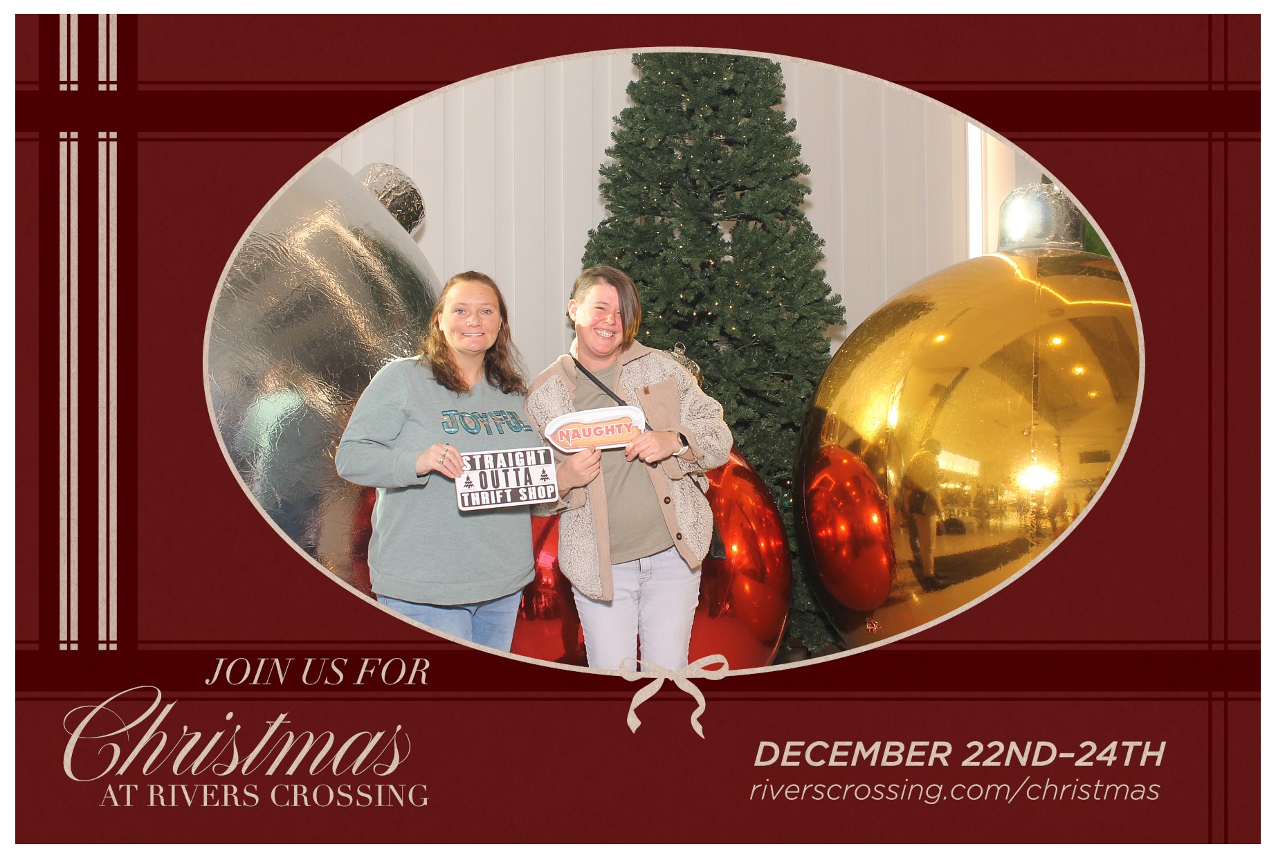 Rivers Crossing Christmas Invite | View more photos from the event at gallery.photoboothcincy.com/u/PhotoBoothCincy/Rivers-Crossing-Christmas-Invite