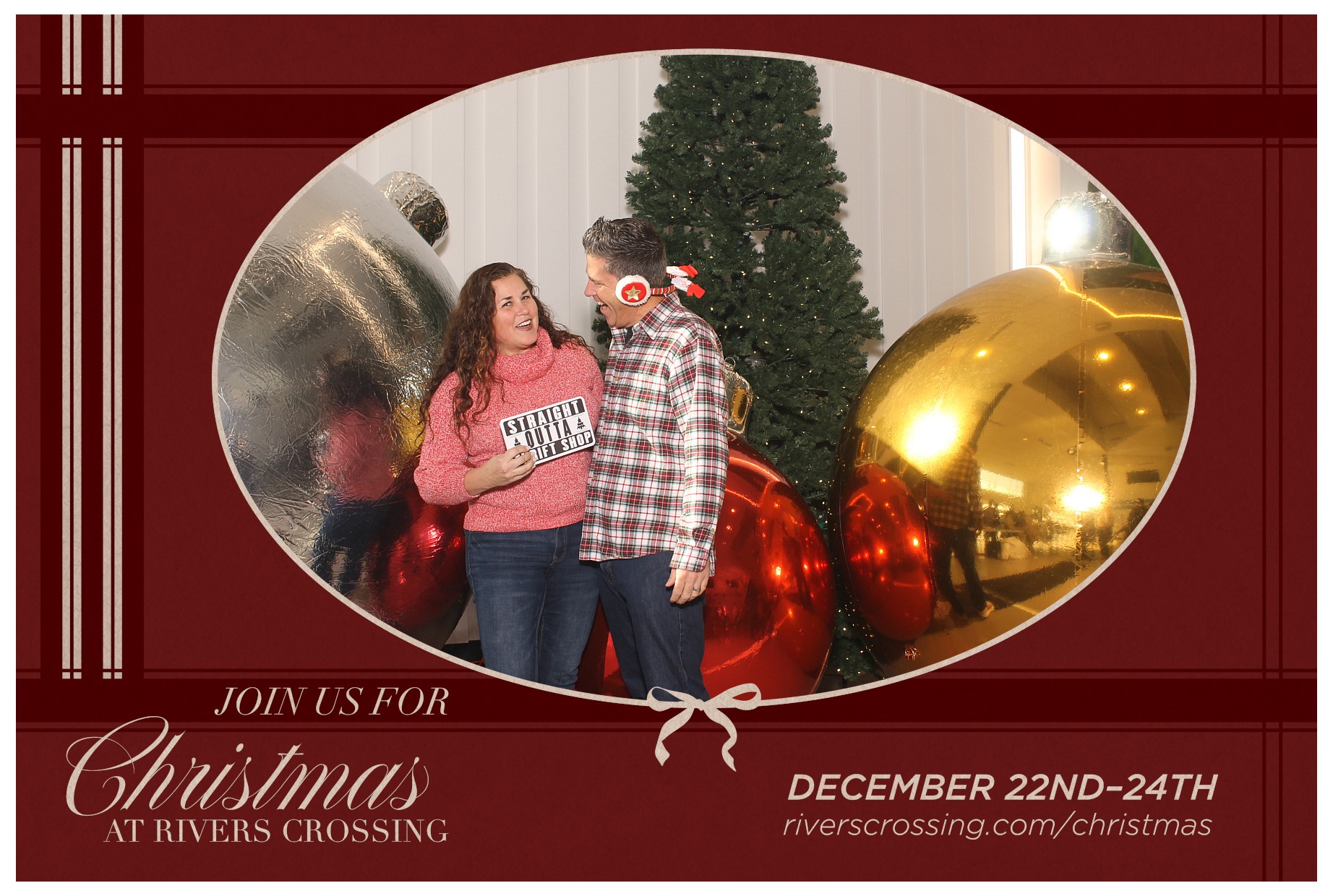 Rivers Crossing Christmas Invite | View more photos from the event at gallery.photoboothcincy.com/u/PhotoBoothCincy/Rivers-Crossing-Christmas-Invite