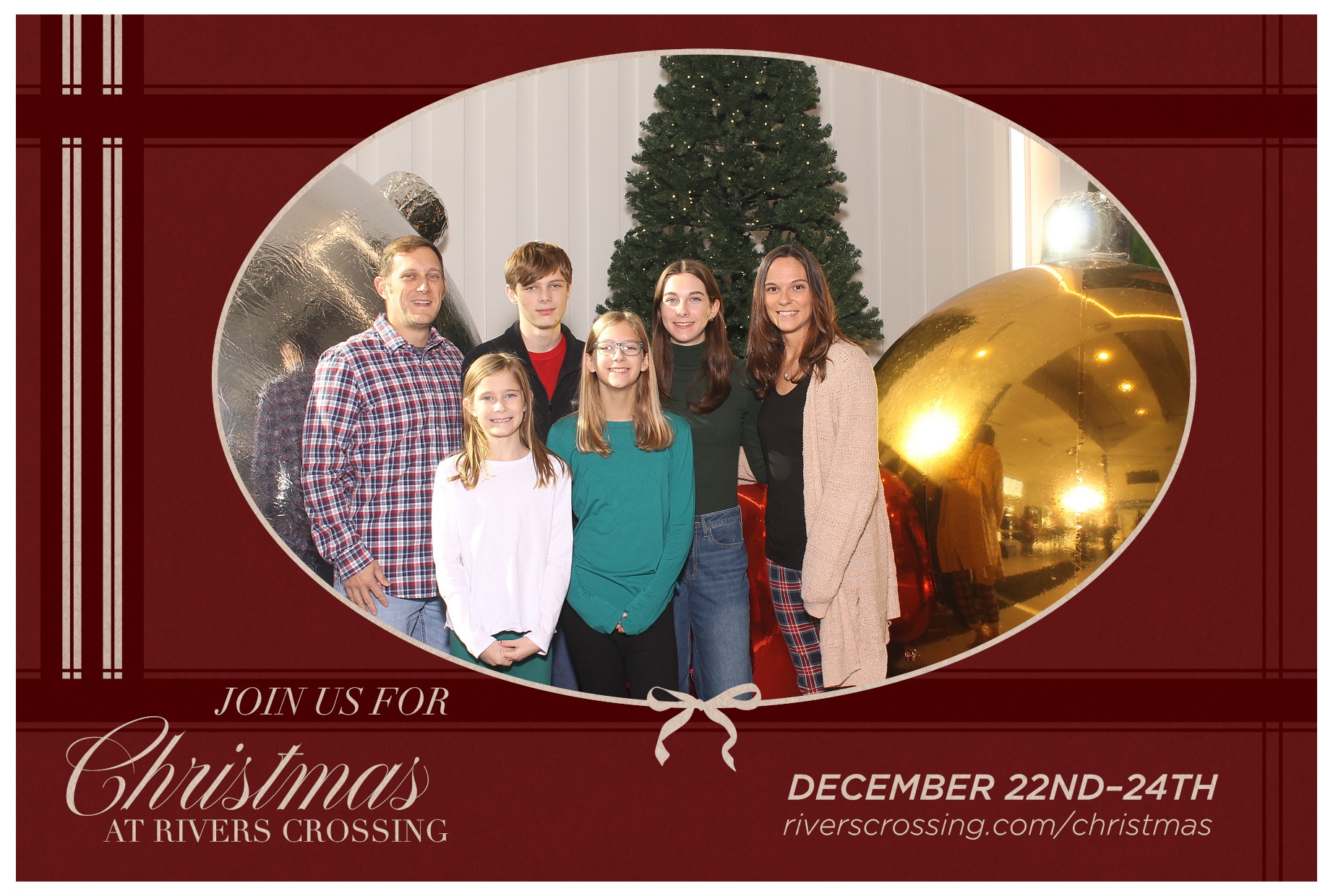 Rivers Crossing Christmas Invite | View more photos from the event at gallery.photoboothcincy.com/u/PhotoBoothCincy/Rivers-Crossing-Christmas-Invite