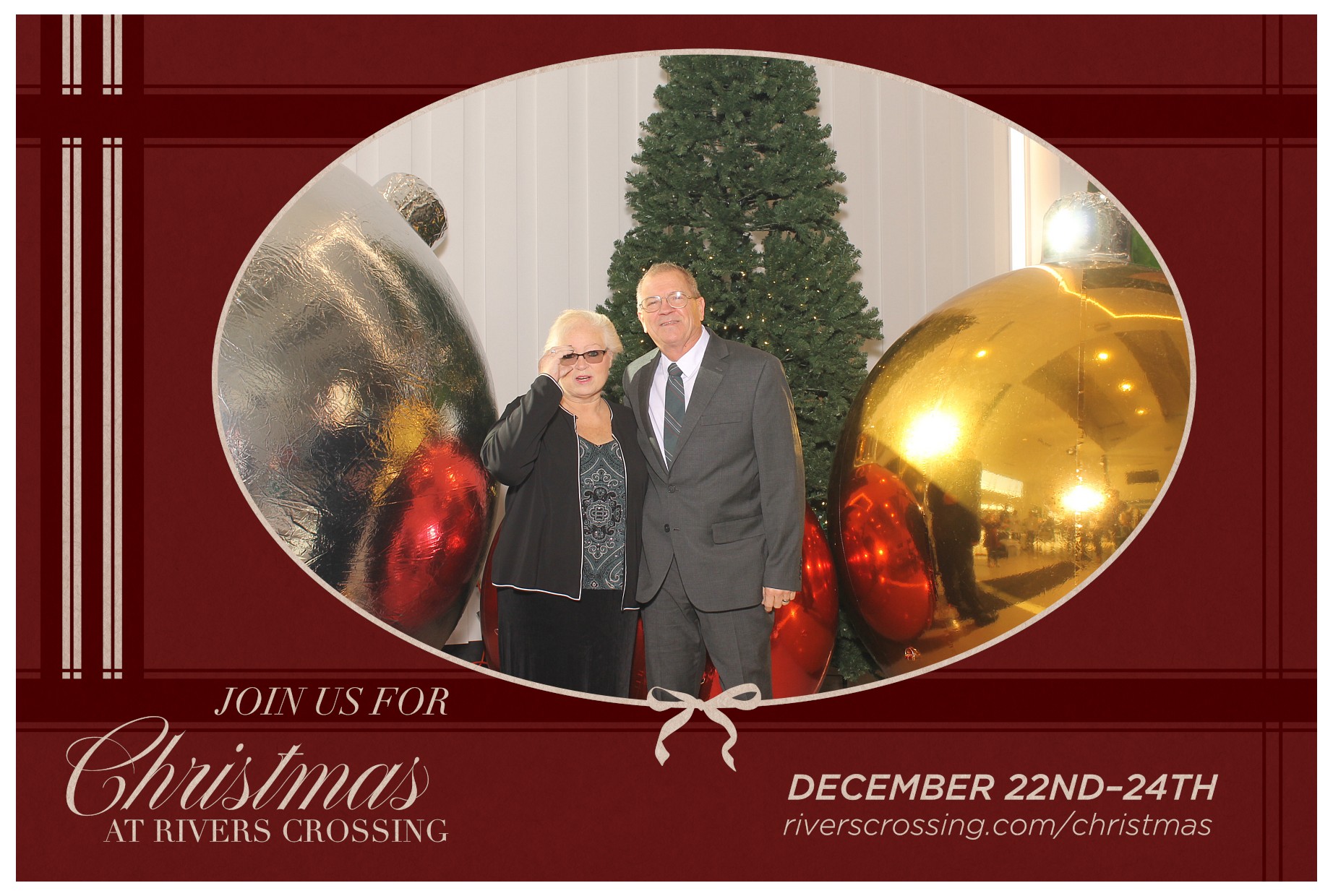 Rivers Crossing Christmas Invite | View more photos from the event at gallery.photoboothcincy.com/u/PhotoBoothCincy/Rivers-Crossing-Christmas-Invite