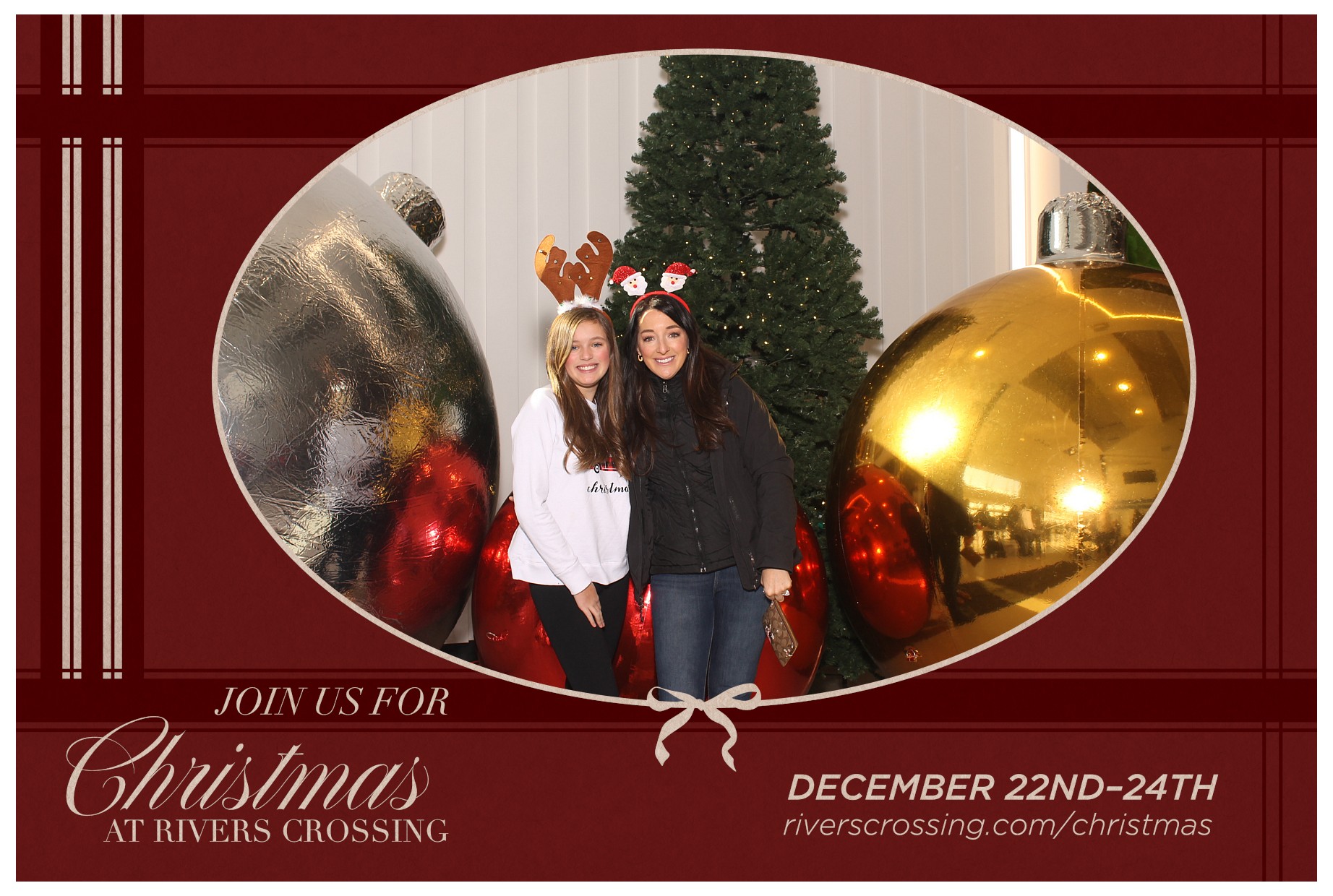 Rivers Crossing Christmas Invite | View more photos from the event at gallery.photoboothcincy.com/u/PhotoBoothCincy/Rivers-Crossing-Christmas-Invite