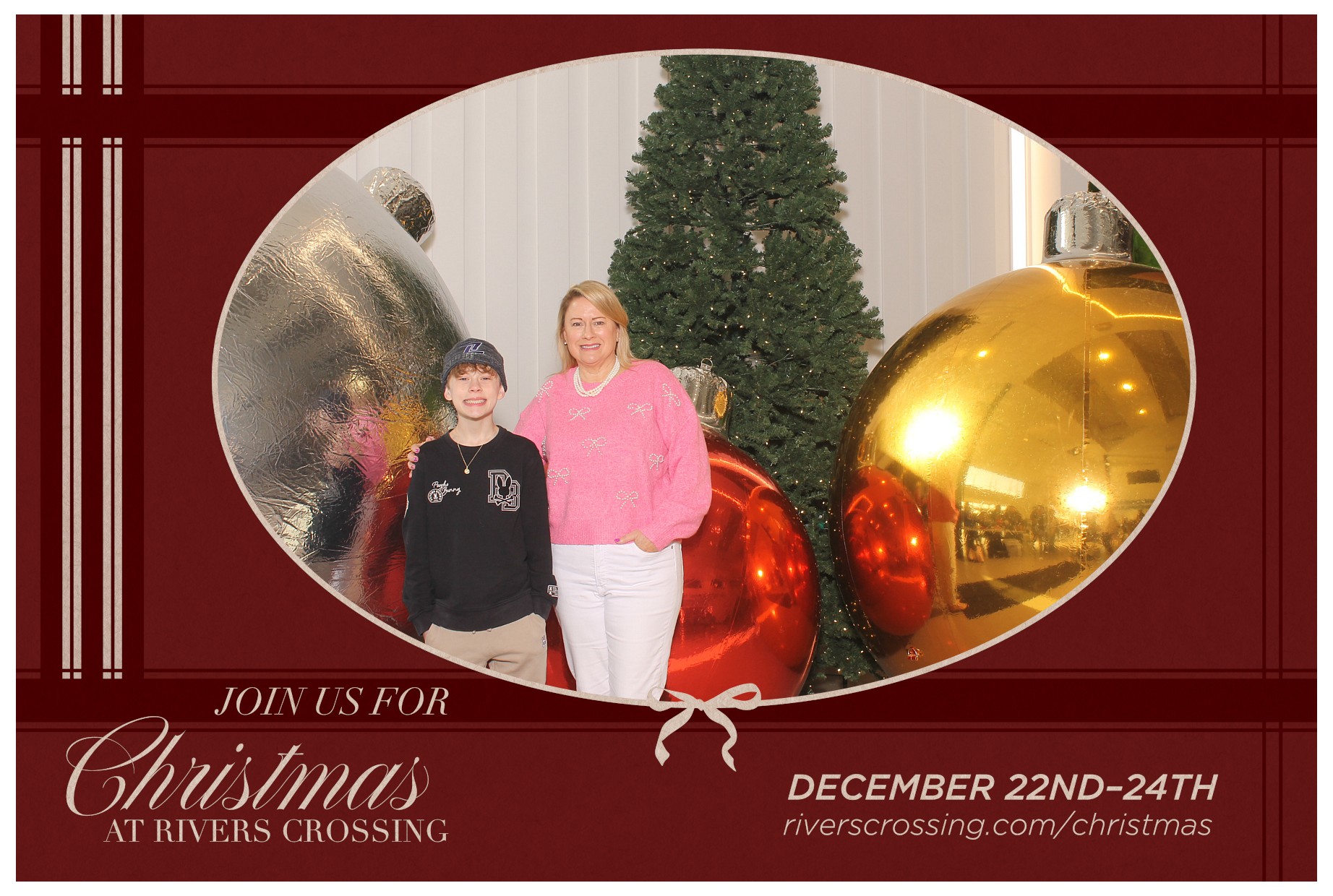 Rivers Crossing Christmas Invite | View more photos from the event at gallery.photoboothcincy.com/u/PhotoBoothCincy/Rivers-Crossing-Christmas-Invite