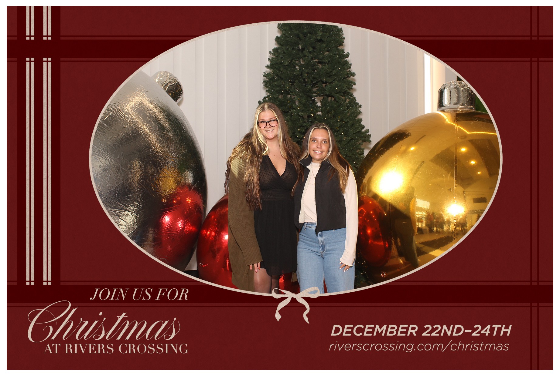 Rivers Crossing Christmas Invite | View more photos from the event at gallery.photoboothcincy.com/u/PhotoBoothCincy/Rivers-Crossing-Christmas-Invite