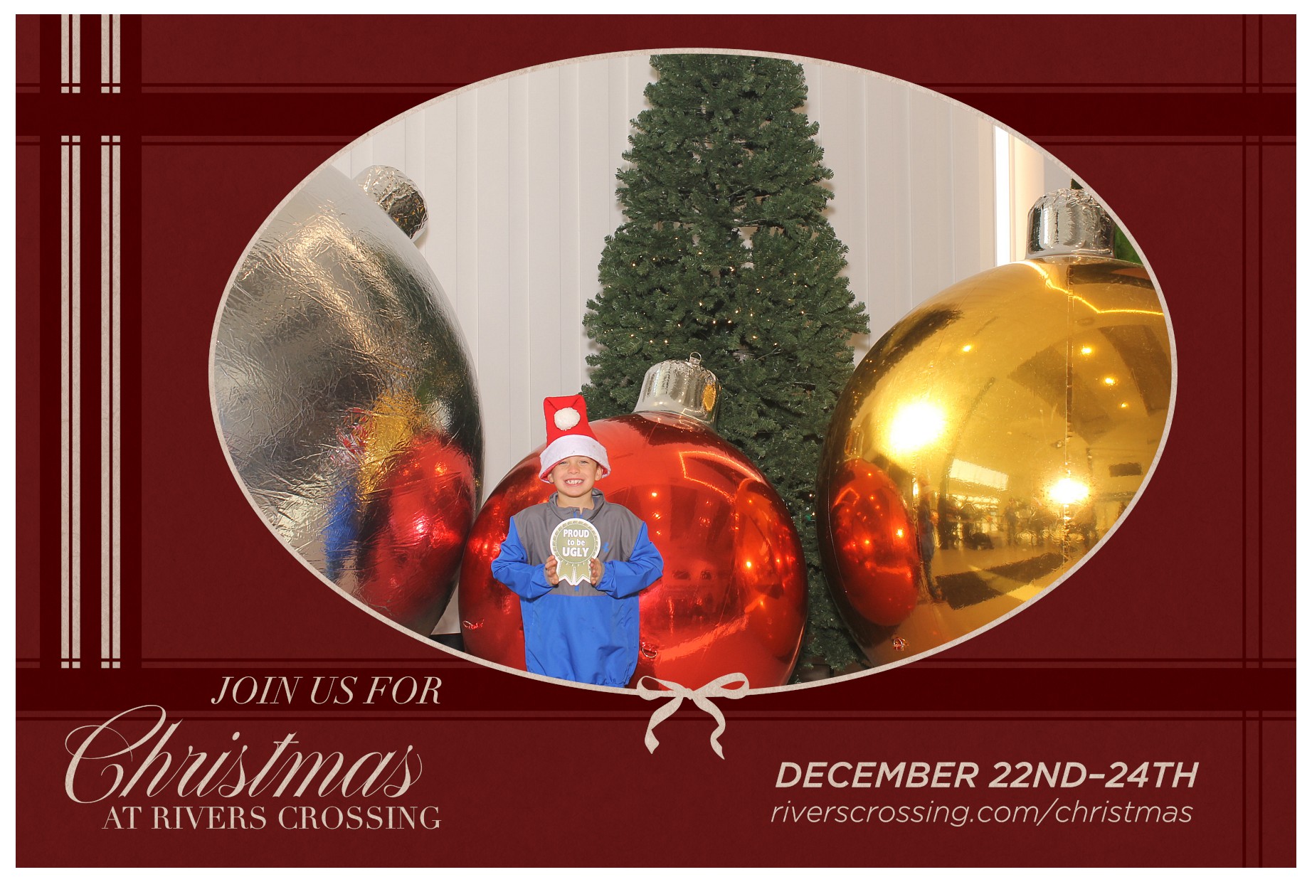 Rivers Crossing Christmas Invite | View more photos from the event at gallery.photoboothcincy.com/u/PhotoBoothCincy/Rivers-Crossing-Christmas-Invite