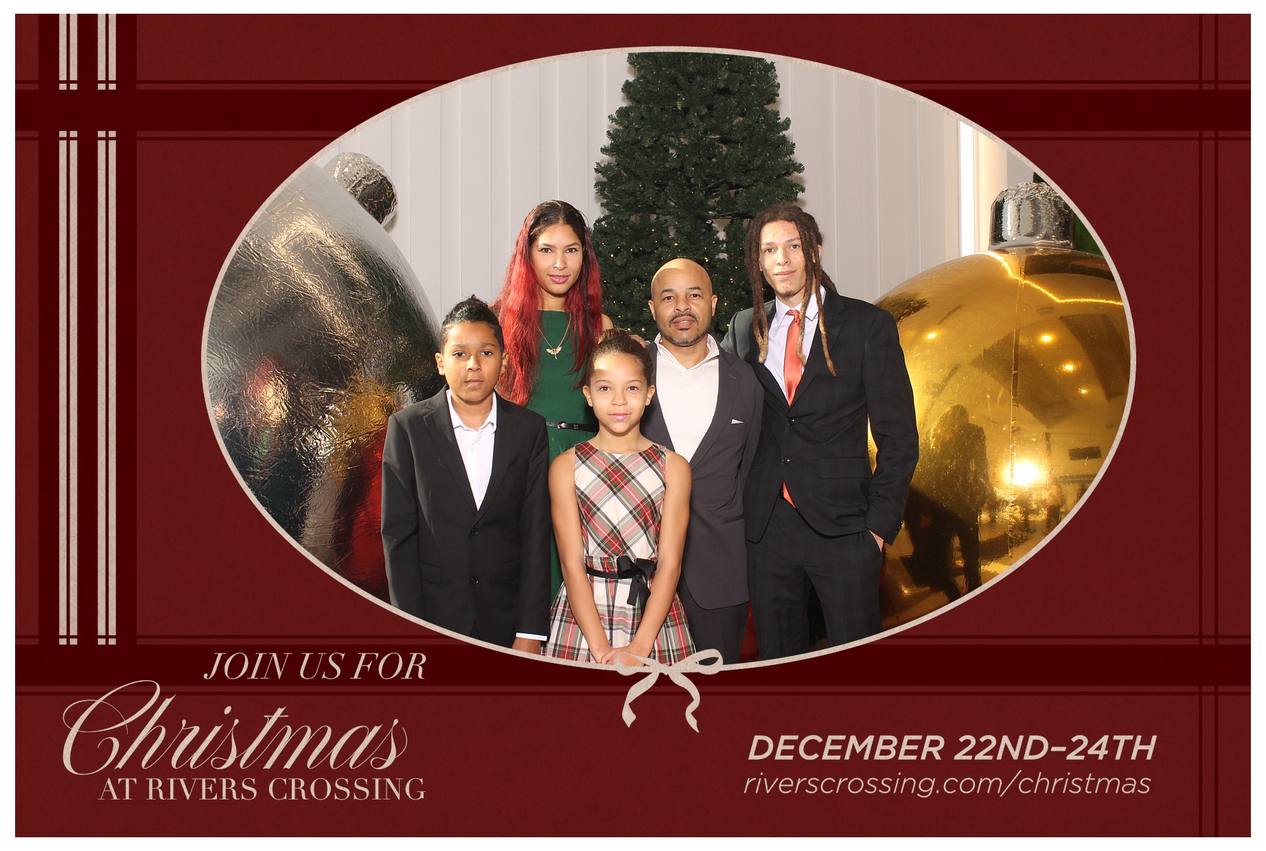 Rivers Crossing Christmas Invite | View more photos from the event at gallery.photoboothcincy.com/u/PhotoBoothCincy/Rivers-Crossing-Christmas-Invite