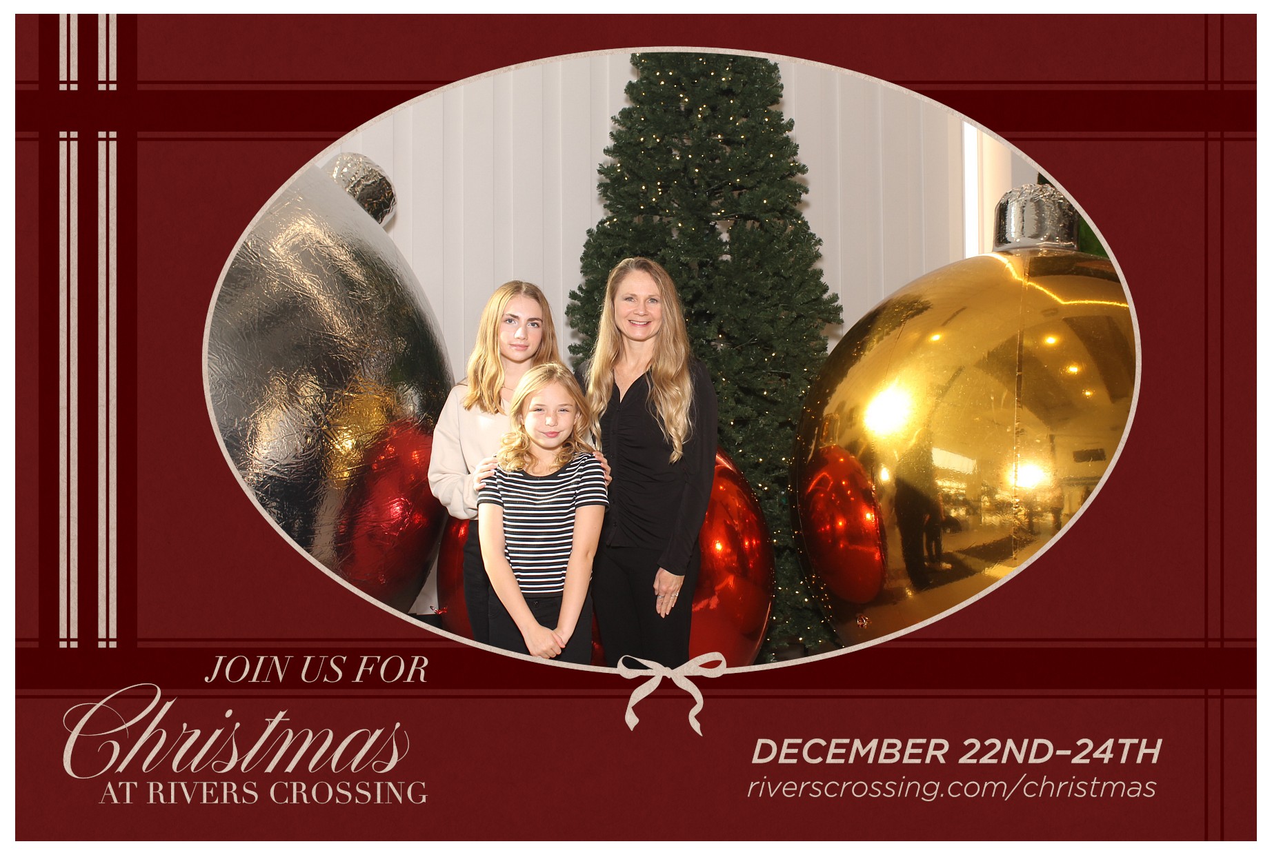 Rivers Crossing Christmas Invite | View more photos from the event at gallery.photoboothcincy.com/u/PhotoBoothCincy/Rivers-Crossing-Christmas-Invite