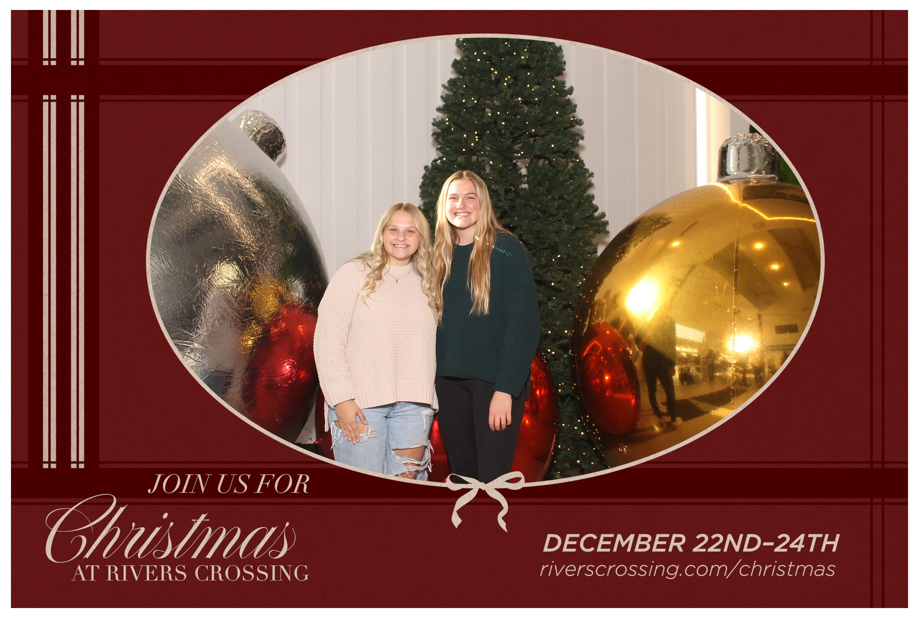 Rivers Crossing Christmas Invite | View more photos from the event at gallery.photoboothcincy.com/u/PhotoBoothCincy/Rivers-Crossing-Christmas-Invite