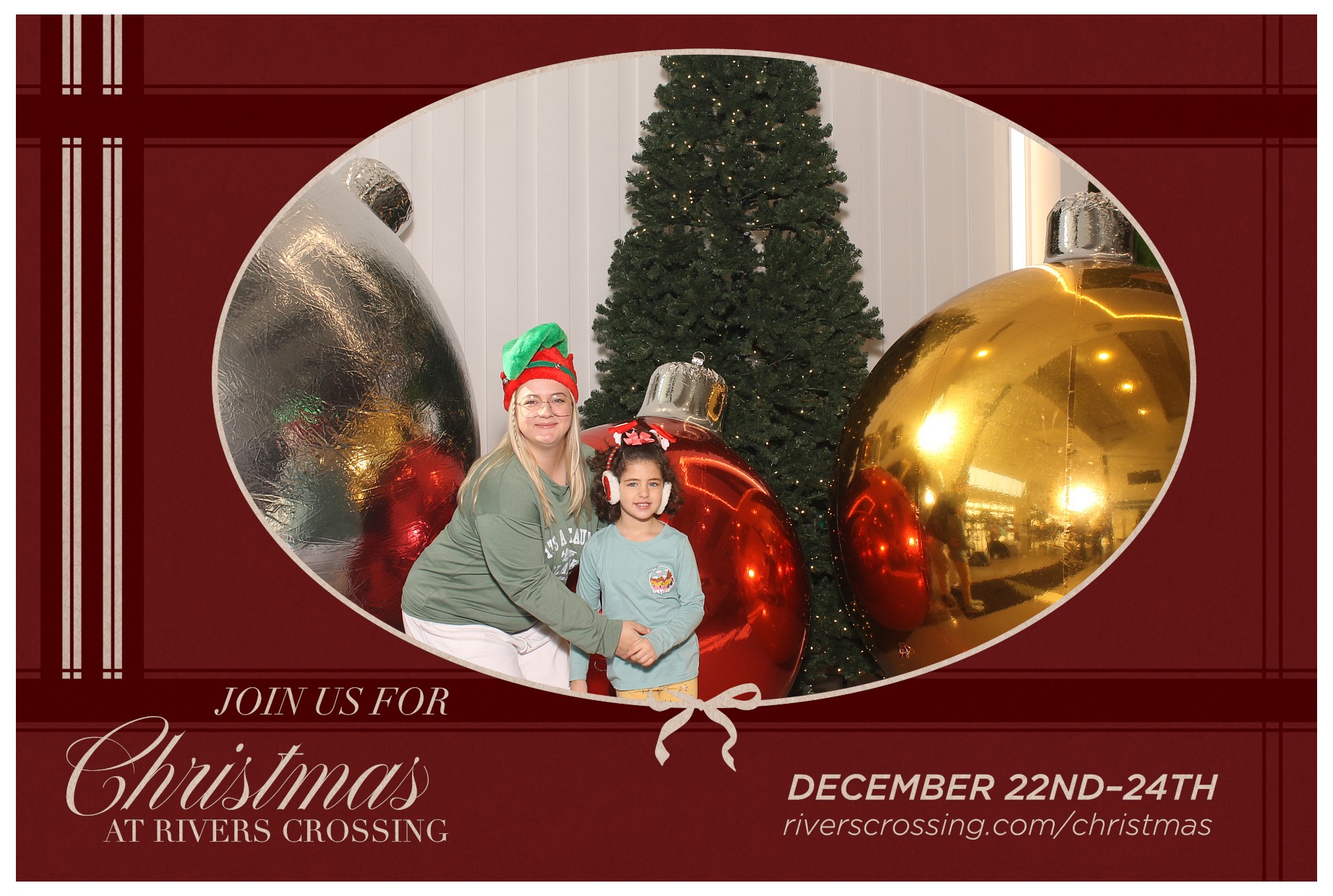 Rivers Crossing Christmas Invite | View more photos from the event at gallery.photoboothcincy.com/u/PhotoBoothCincy/Rivers-Crossing-Christmas-Invite