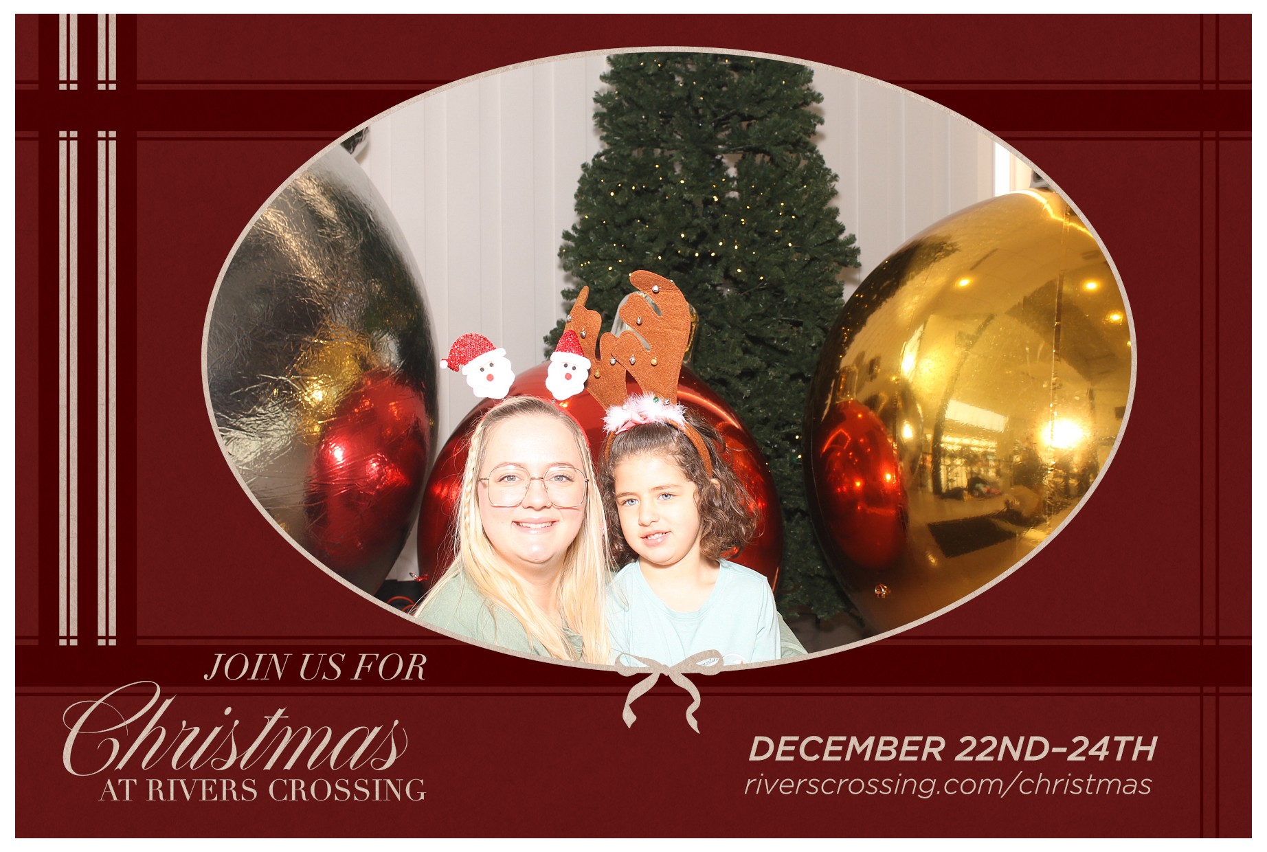Rivers Crossing Christmas Invite | View more photos from the event at gallery.photoboothcincy.com/u/PhotoBoothCincy/Rivers-Crossing-Christmas-Invite