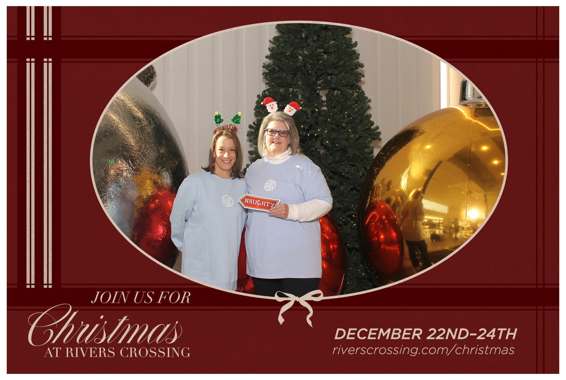 Rivers Crossing Christmas Invite | View more photos from the event at gallery.photoboothcincy.com/u/PhotoBoothCincy/Rivers-Crossing-Christmas-Invite