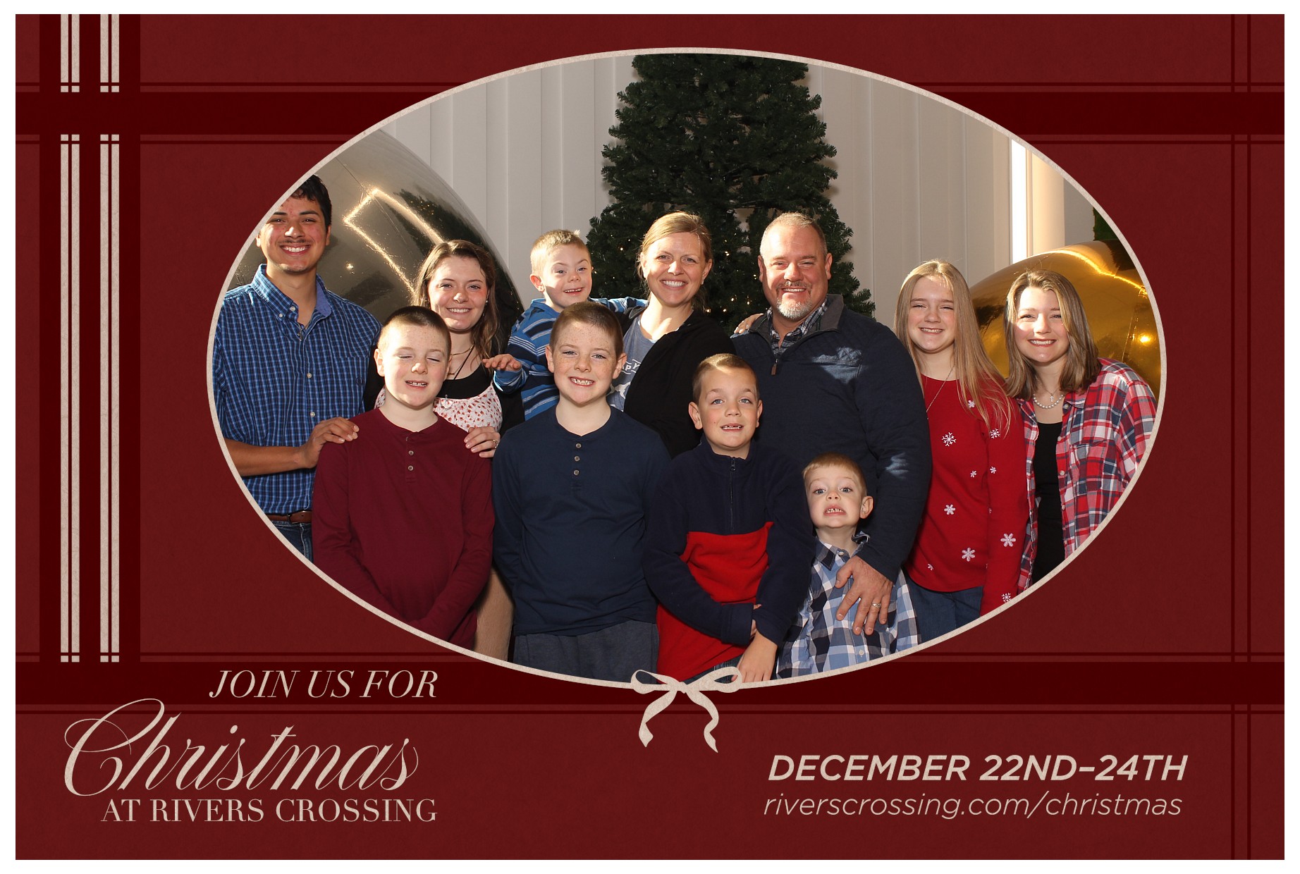 Rivers Crossing Christmas Invite | View more photos from the event at gallery.photoboothcincy.com/u/PhotoBoothCincy/Rivers-Crossing-Christmas-Invite