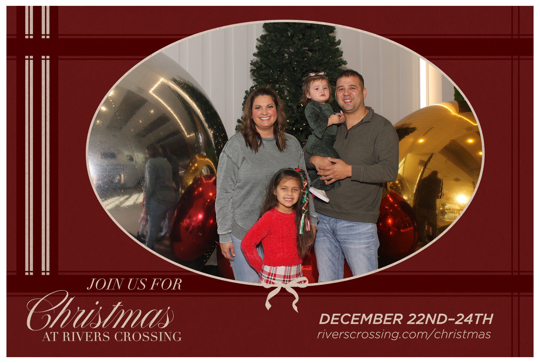 Rivers Crossing Christmas Invite | View more photos from the event at gallery.photoboothcincy.com/u/PhotoBoothCincy/Rivers-Crossing-Christmas-Invite