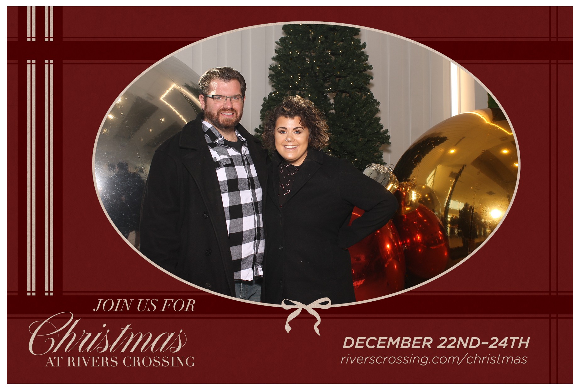 Rivers Crossing Christmas Invite | View more photos from the event at gallery.photoboothcincy.com/u/PhotoBoothCincy/Rivers-Crossing-Christmas-Invite