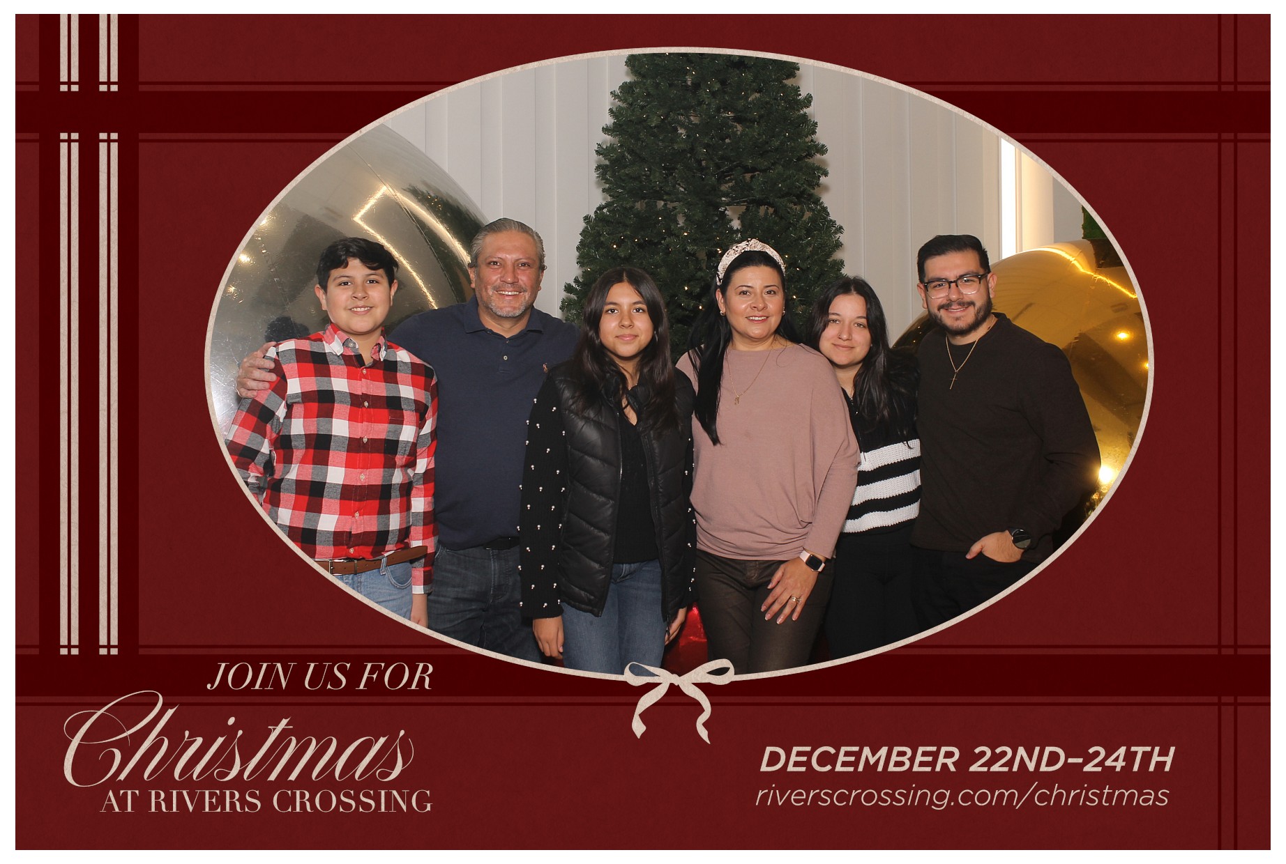 Rivers Crossing Christmas Invite | View more photos from the event at gallery.photoboothcincy.com/u/PhotoBoothCincy/Rivers-Crossing-Christmas-Invite