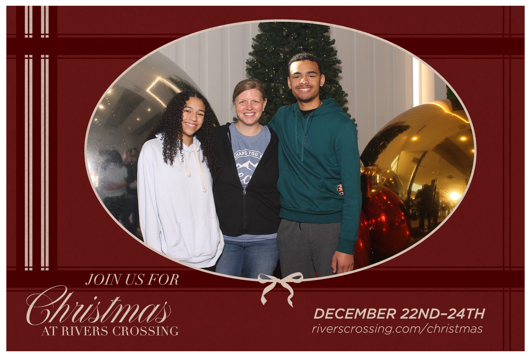 Rivers Crossing Christmas Invite | View more photos from the event at gallery.photoboothcincy.com/u/PhotoBoothCincy/Rivers-Crossing-Christmas-Invite