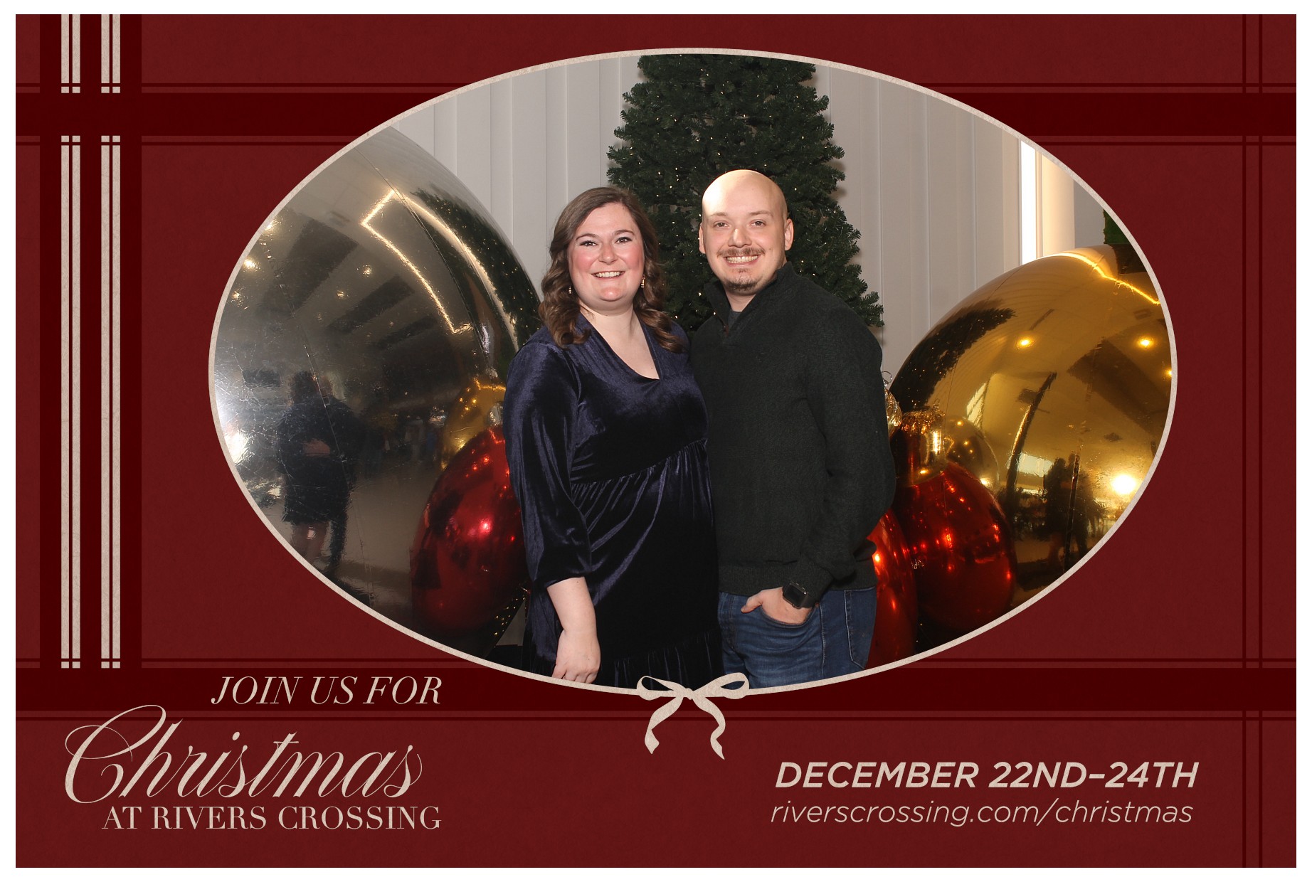 Rivers Crossing Christmas Invite | View more photos from the event at gallery.photoboothcincy.com/u/PhotoBoothCincy/Rivers-Crossing-Christmas-Invite