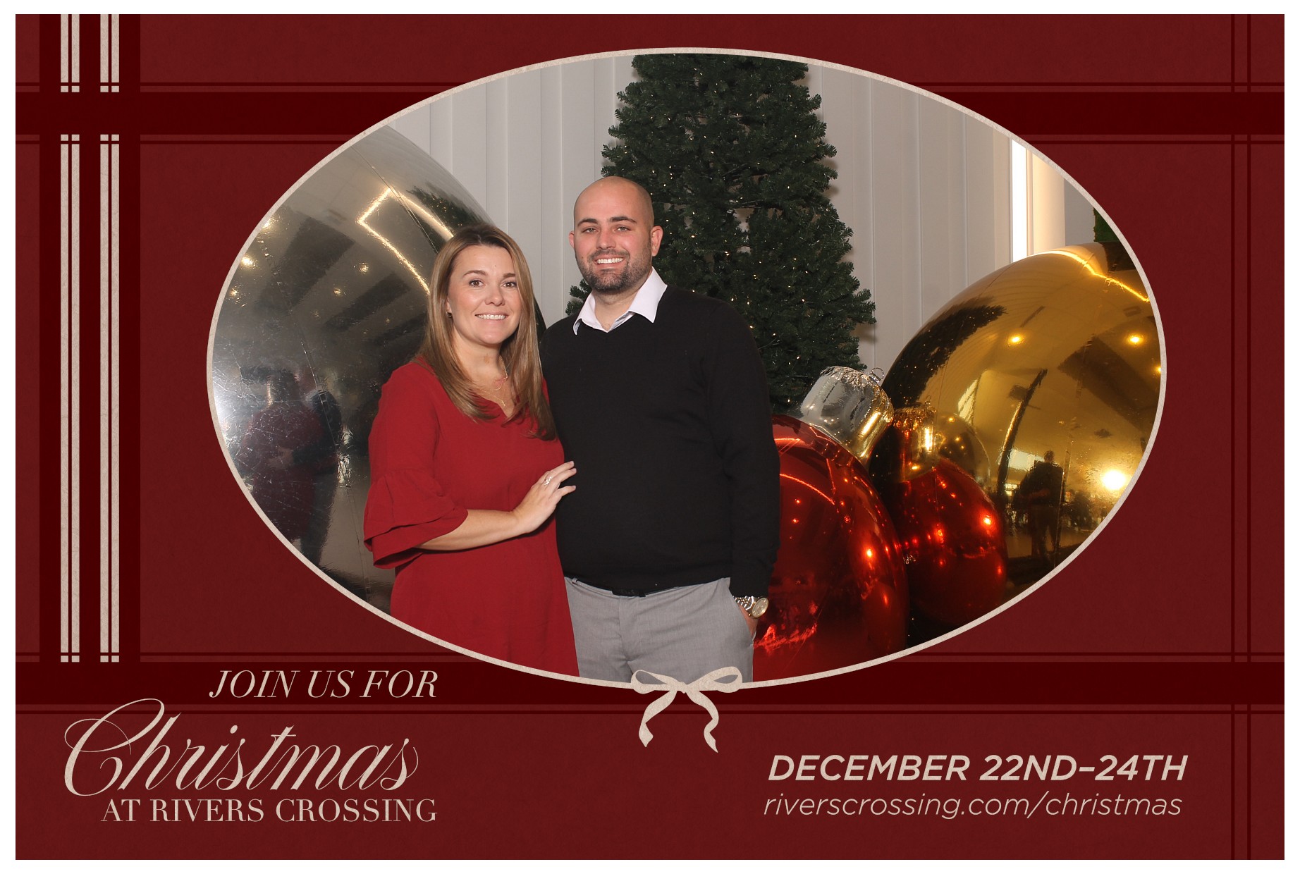 Rivers Crossing Christmas Invite | View more photos from the event at gallery.photoboothcincy.com/u/PhotoBoothCincy/Rivers-Crossing-Christmas-Invite