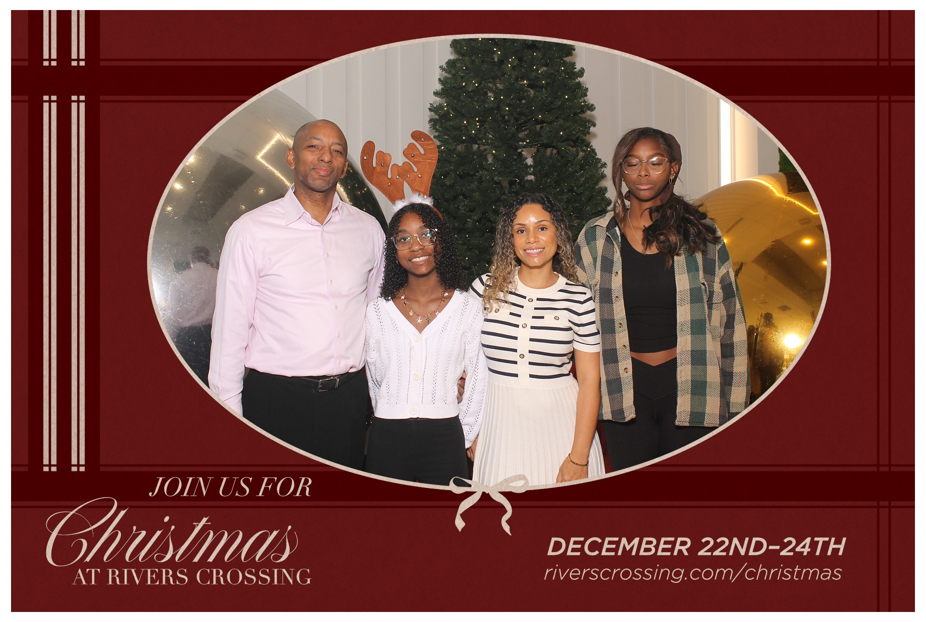 Rivers Crossing Christmas Invite | View more photos from the event at gallery.photoboothcincy.com/u/PhotoBoothCincy/Rivers-Crossing-Christmas-Invite