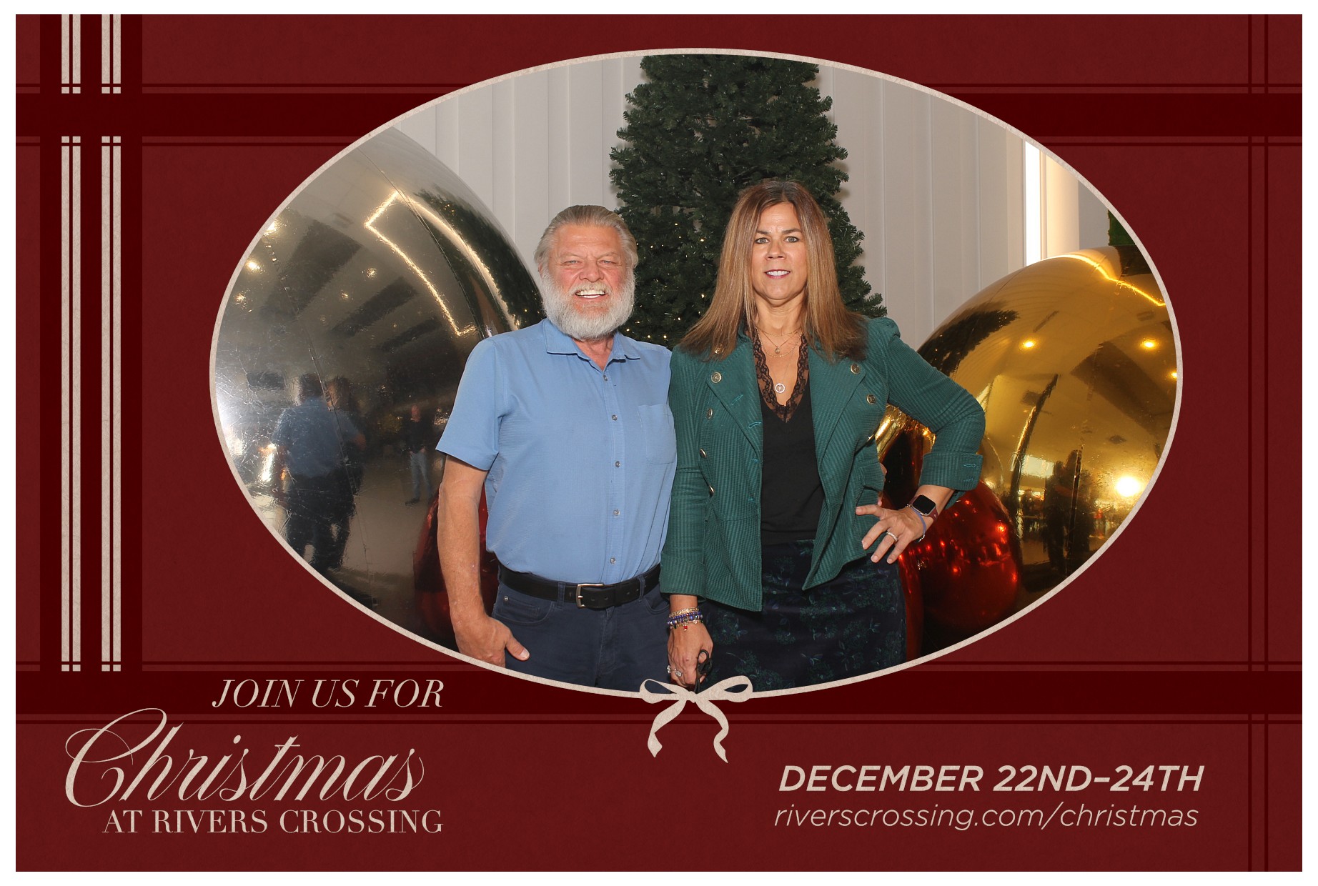 Rivers Crossing Christmas Invite | View more photos from the event at gallery.photoboothcincy.com/u/PhotoBoothCincy/Rivers-Crossing-Christmas-Invite