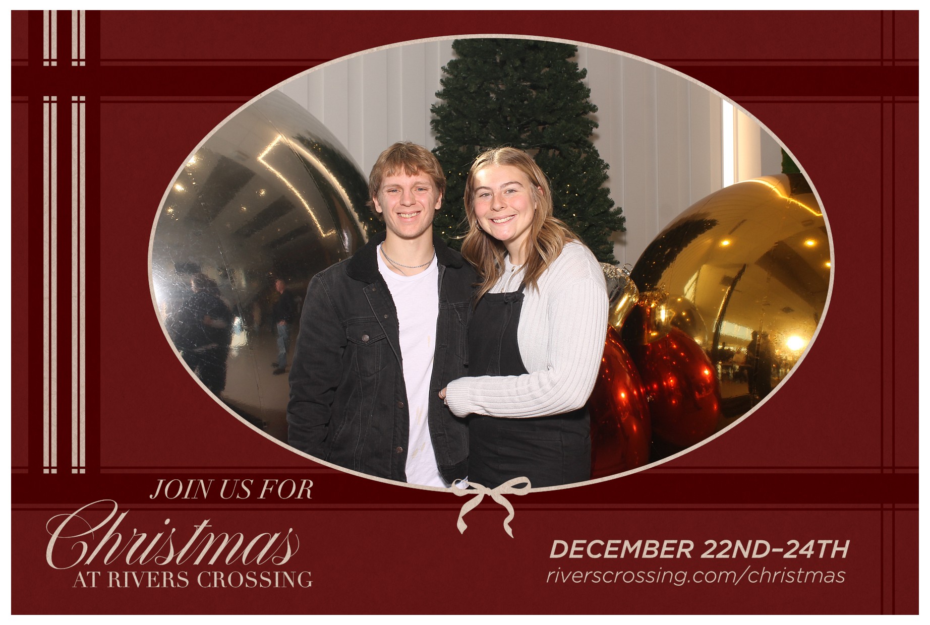 Rivers Crossing Christmas Invite | View more photos from the event at gallery.photoboothcincy.com/u/PhotoBoothCincy/Rivers-Crossing-Christmas-Invite