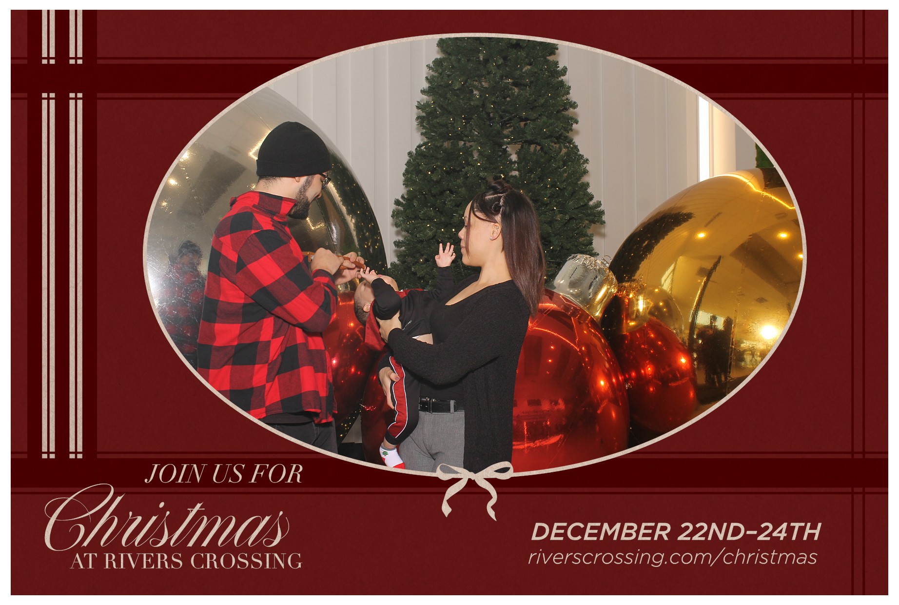 Rivers Crossing Christmas Invite | View more photos from the event at gallery.photoboothcincy.com/u/PhotoBoothCincy/Rivers-Crossing-Christmas-Invite