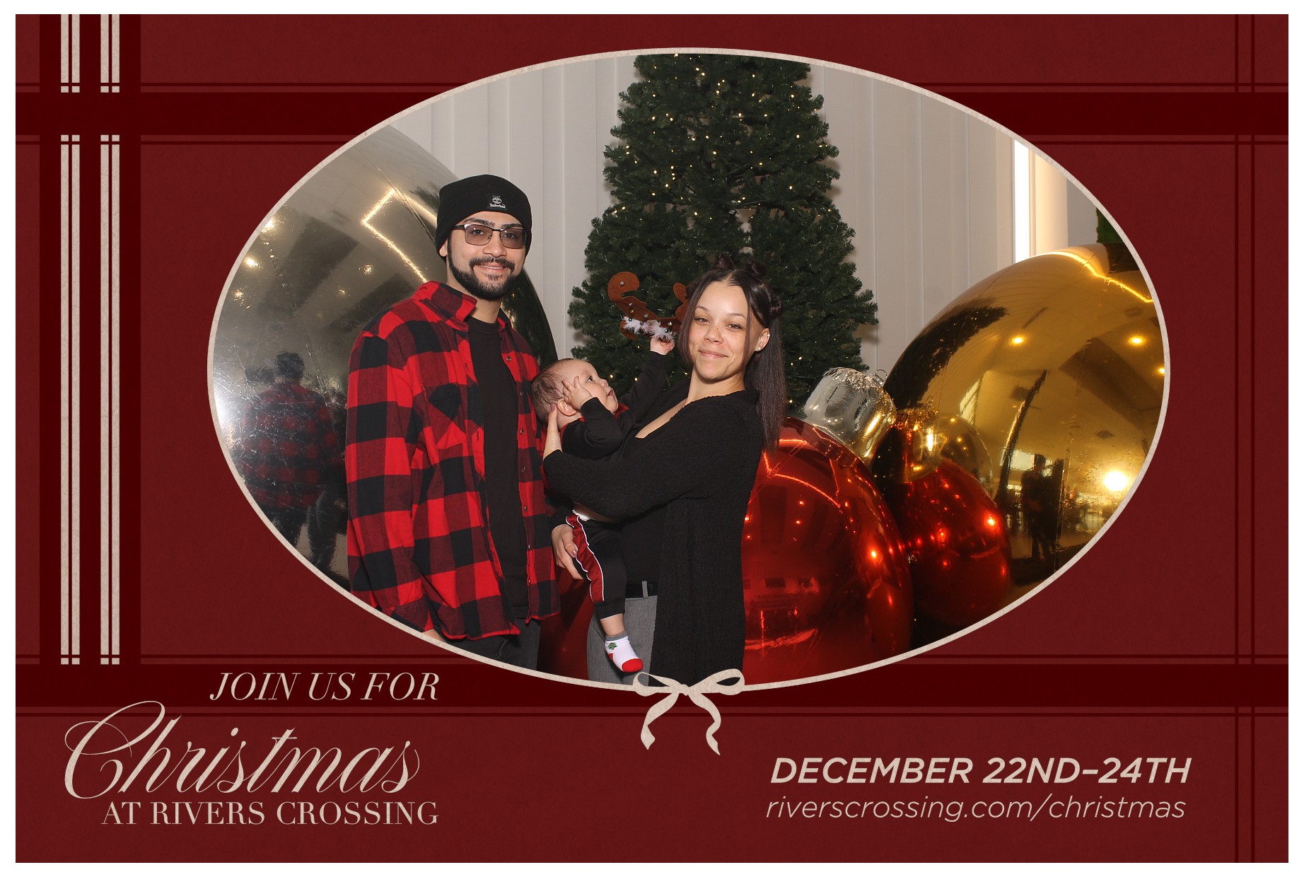Rivers Crossing Christmas Invite | View more photos from the event at gallery.photoboothcincy.com/u/PhotoBoothCincy/Rivers-Crossing-Christmas-Invite