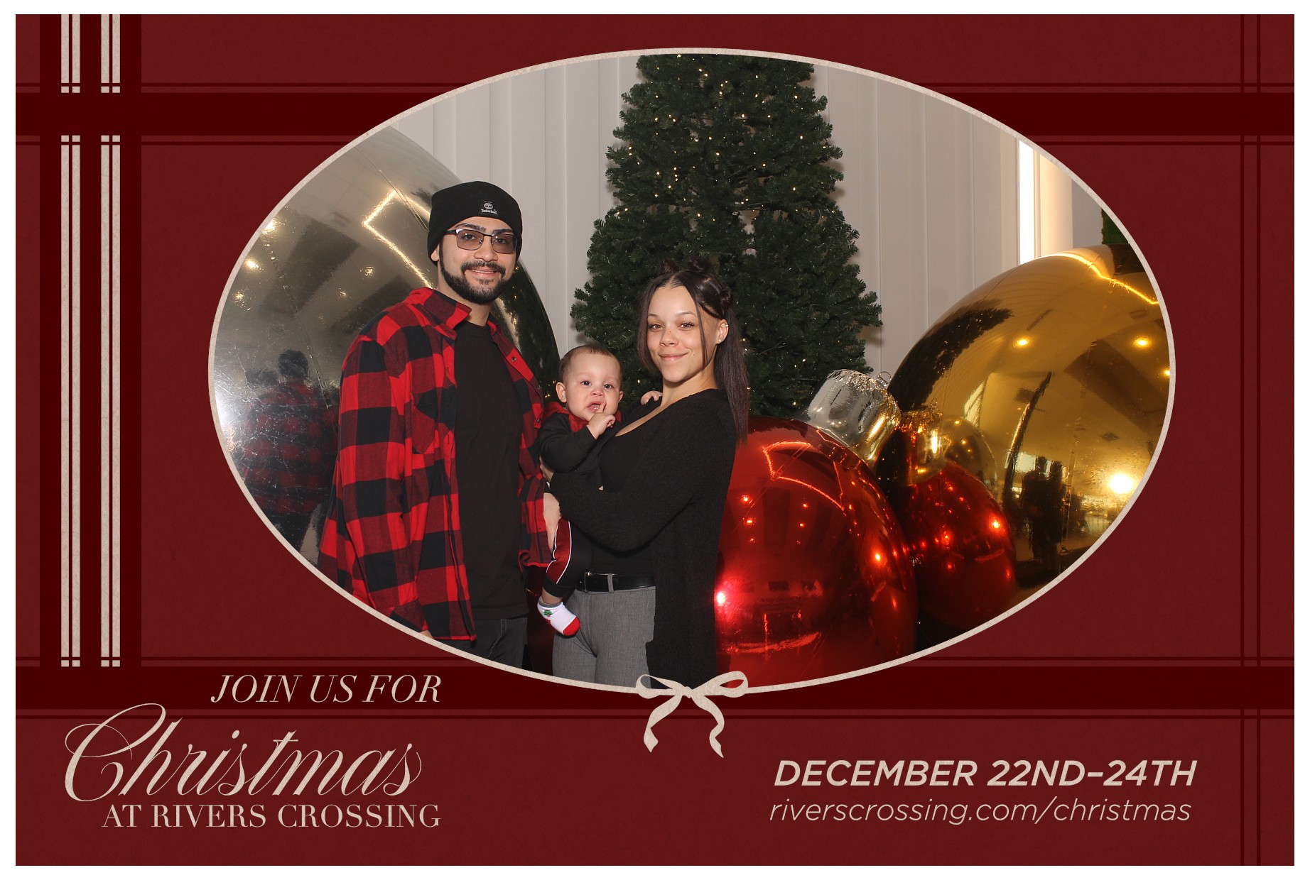 Rivers Crossing Christmas Invite | View more photos from the event at gallery.photoboothcincy.com/u/PhotoBoothCincy/Rivers-Crossing-Christmas-Invite