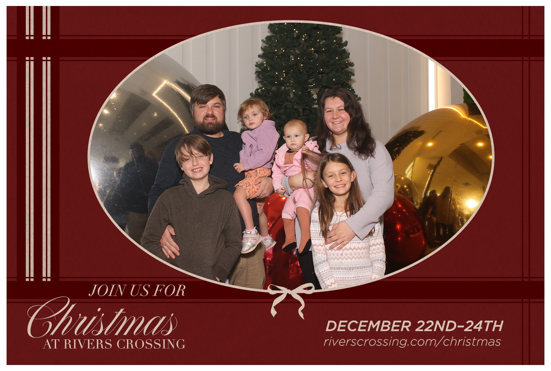 Rivers Crossing Christmas Invite | View more photos from the event at gallery.photoboothcincy.com/u/PhotoBoothCincy/Rivers-Crossing-Christmas-Invite