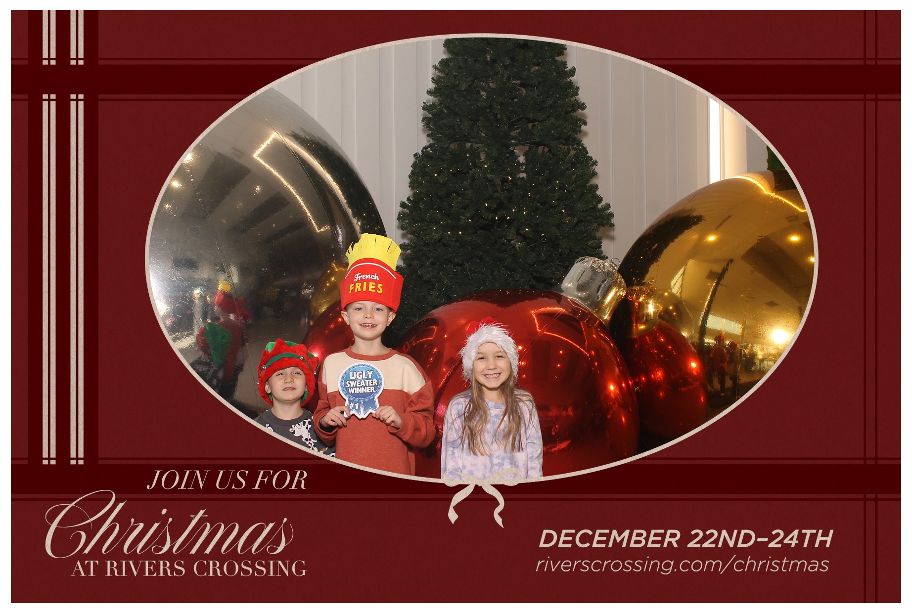 Rivers Crossing Christmas Invite | View more photos from the event at gallery.photoboothcincy.com/u/PhotoBoothCincy/Rivers-Crossing-Christmas-Invite
