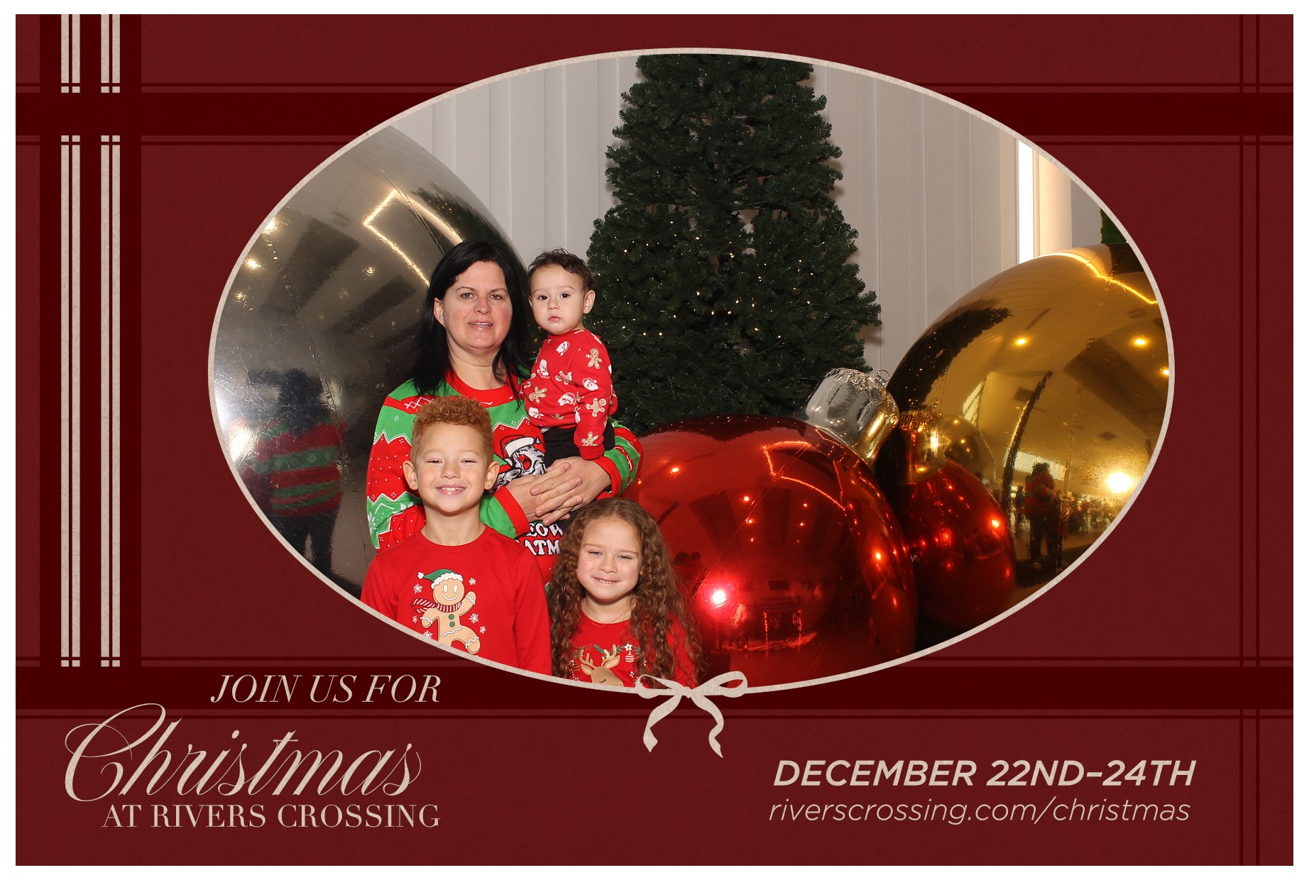 Rivers Crossing Christmas Invite | View more photos from the event at gallery.photoboothcincy.com/u/PhotoBoothCincy/Rivers-Crossing-Christmas-Invite