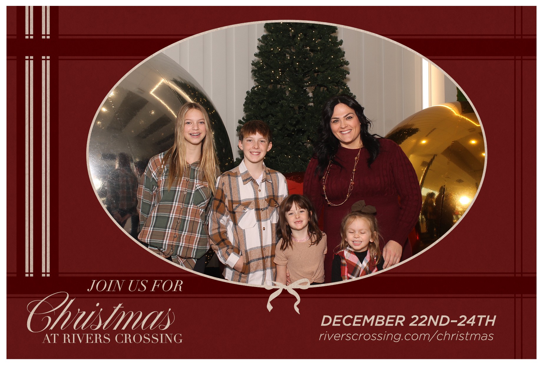 Rivers Crossing Christmas Invite | View more photos from the event at gallery.photoboothcincy.com/u/PhotoBoothCincy/Rivers-Crossing-Christmas-Invite