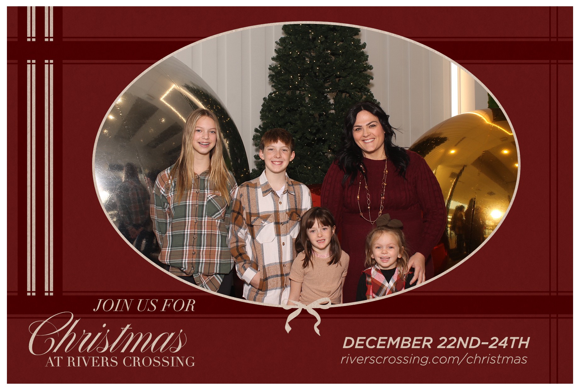 Rivers Crossing Christmas Invite | View more photos from the event at gallery.photoboothcincy.com/u/PhotoBoothCincy/Rivers-Crossing-Christmas-Invite
