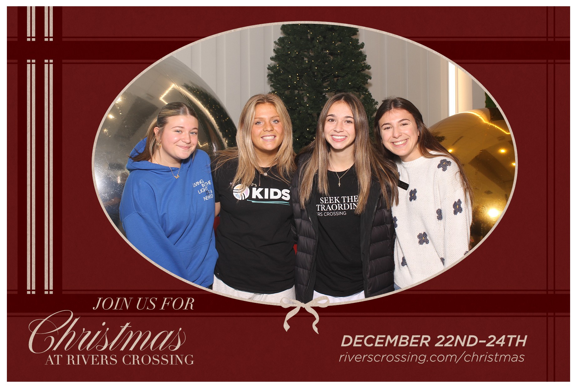 Rivers Crossing Christmas Invite | View more photos from the event at gallery.photoboothcincy.com/u/PhotoBoothCincy/Rivers-Crossing-Christmas-Invite