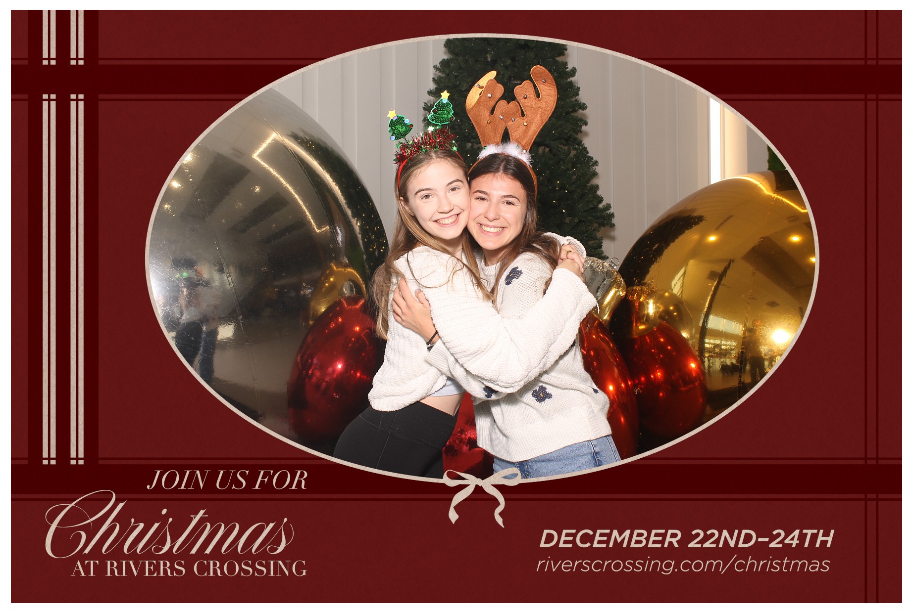 Rivers Crossing Christmas Invite | View more photos from the event at gallery.photoboothcincy.com/u/PhotoBoothCincy/Rivers-Crossing-Christmas-Invite