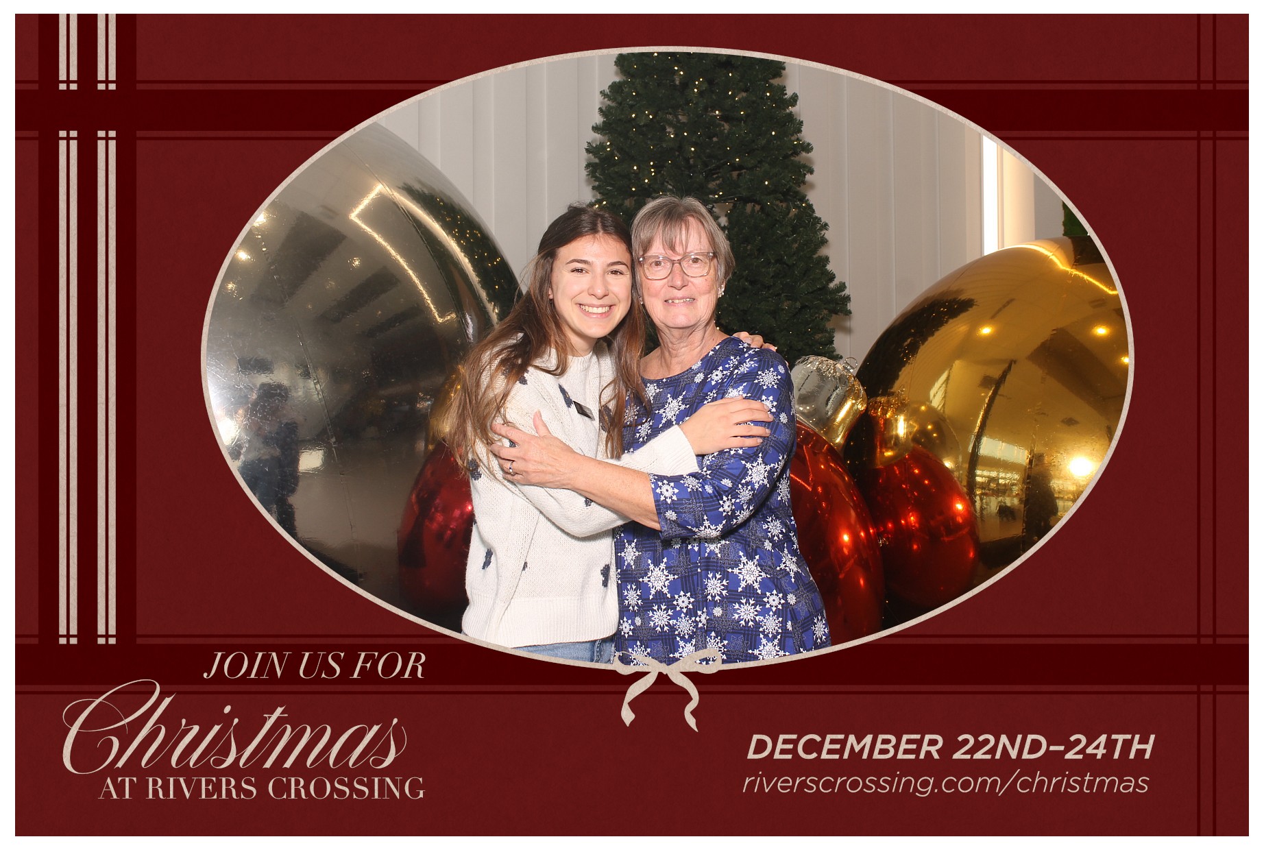 Rivers Crossing Christmas Invite | View more photos from the event at gallery.photoboothcincy.com/u/PhotoBoothCincy/Rivers-Crossing-Christmas-Invite