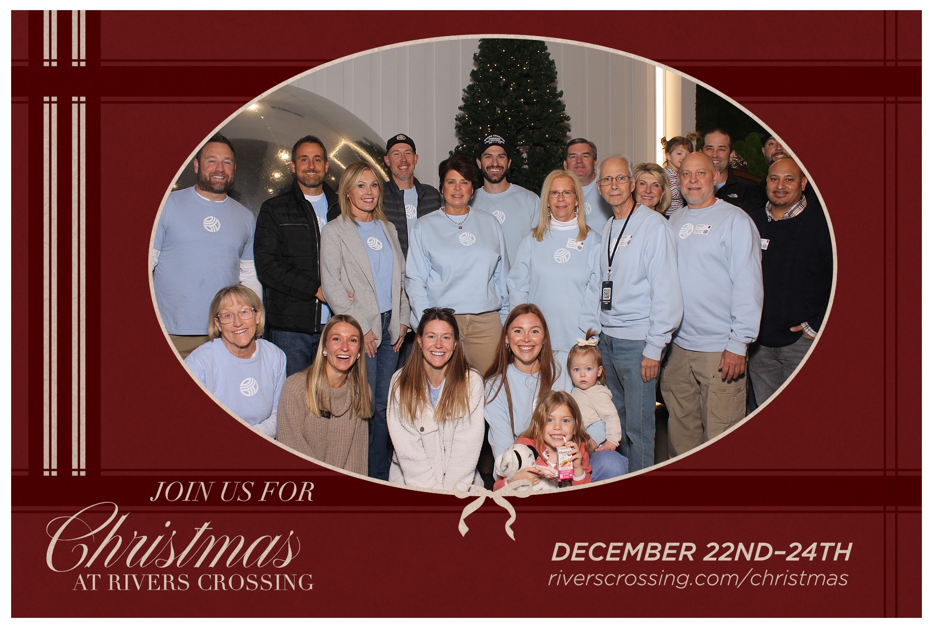 Rivers Crossing Christmas Invite | View more photos from the event at gallery.photoboothcincy.com/u/PhotoBoothCincy/Rivers-Crossing-Christmas-Invite