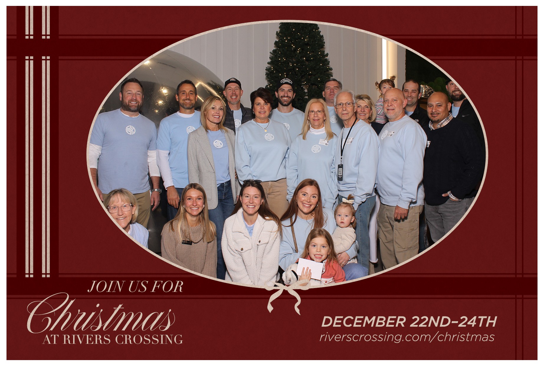 Rivers Crossing Christmas Invite | View more photos from the event at gallery.photoboothcincy.com/u/PhotoBoothCincy/Rivers-Crossing-Christmas-Invite