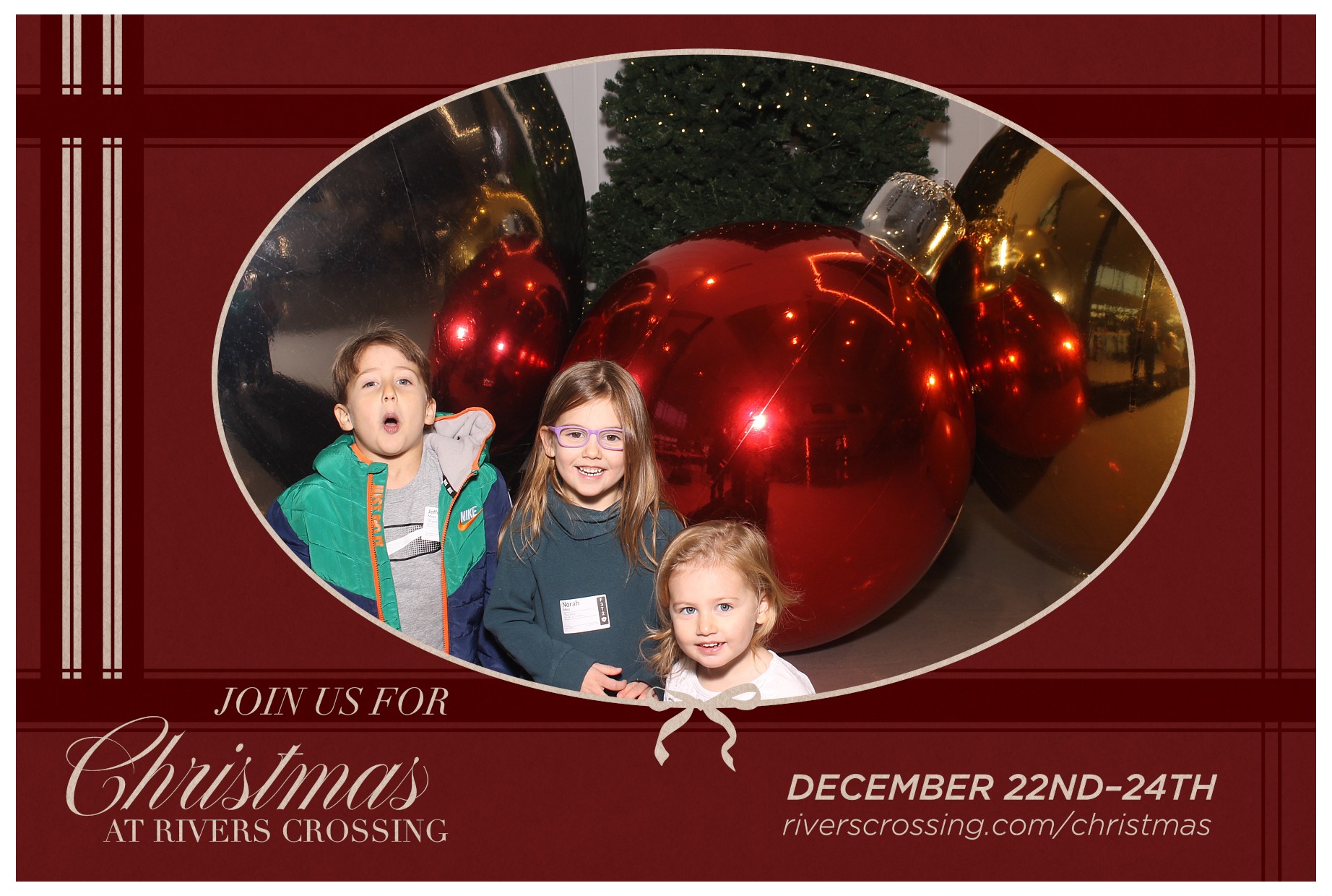 Rivers Crossing Christmas Invite | View more photos from the event at gallery.photoboothcincy.com/u/PhotoBoothCincy/Rivers-Crossing-Christmas-Invite