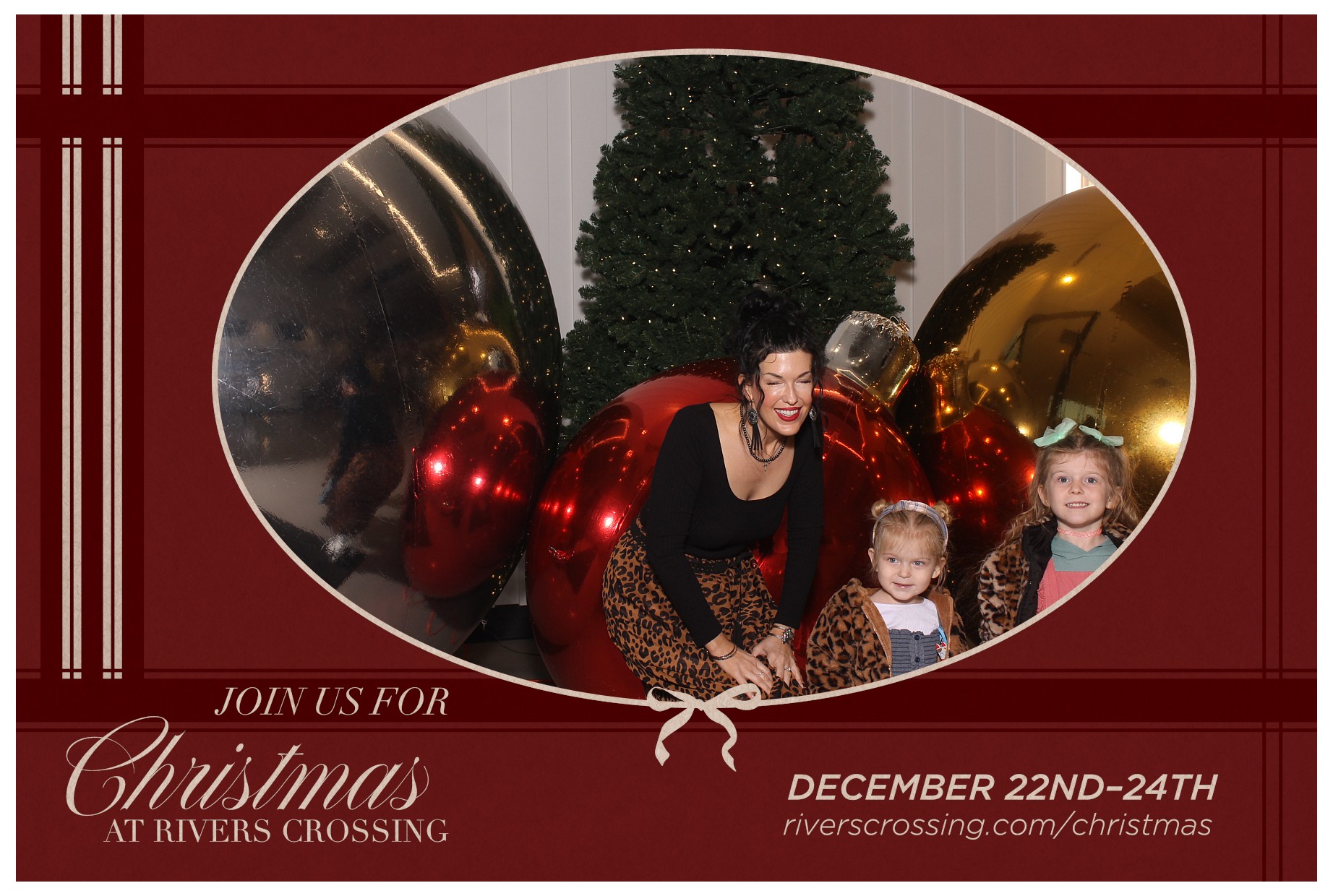 Rivers Crossing Christmas Invite | View more photos from the event at gallery.photoboothcincy.com/u/PhotoBoothCincy/Rivers-Crossing-Christmas-Invite
