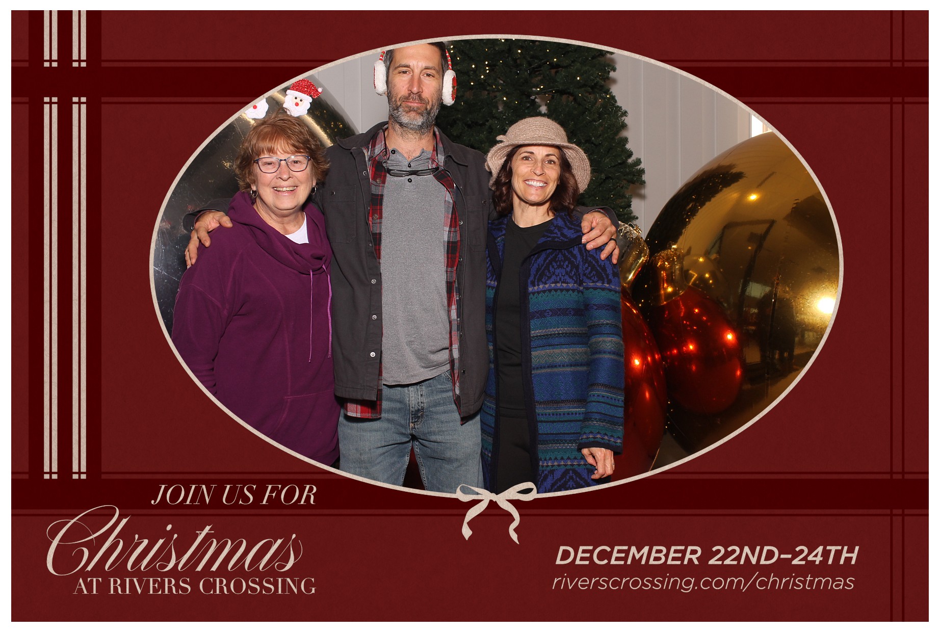 Rivers Crossing Christmas Invite | View more photos from the event at gallery.photoboothcincy.com/u/PhotoBoothCincy/Rivers-Crossing-Christmas-Invite