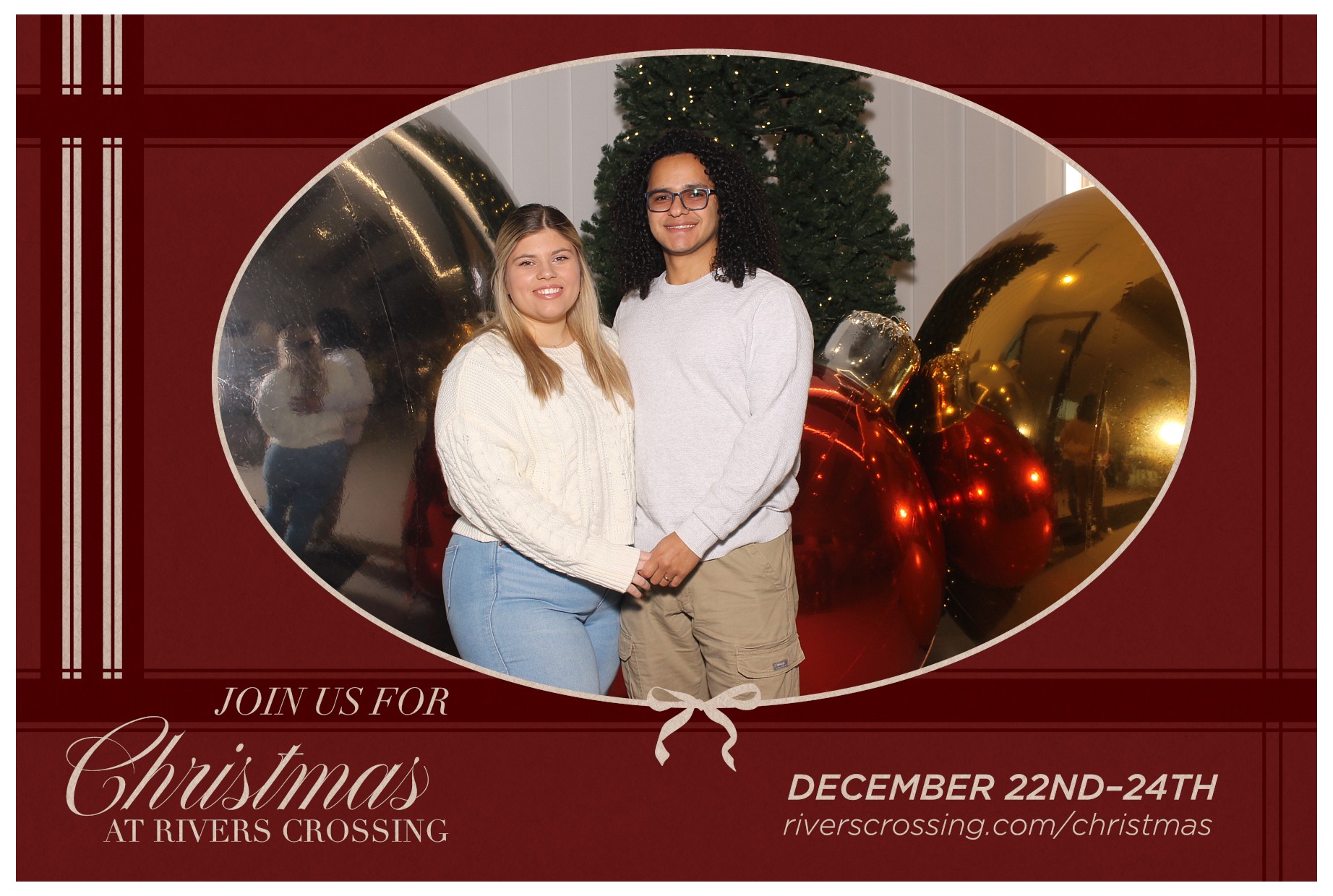 Rivers Crossing Christmas Invite | View more photos from the event at gallery.photoboothcincy.com/u/PhotoBoothCincy/Rivers-Crossing-Christmas-Invite