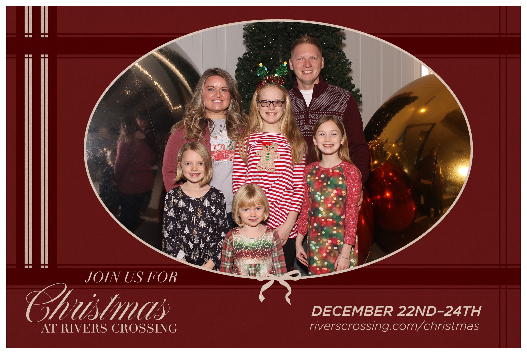 Rivers Crossing Christmas Invite | View more photos from the event at gallery.photoboothcincy.com/u/PhotoBoothCincy/Rivers-Crossing-Christmas-Invite