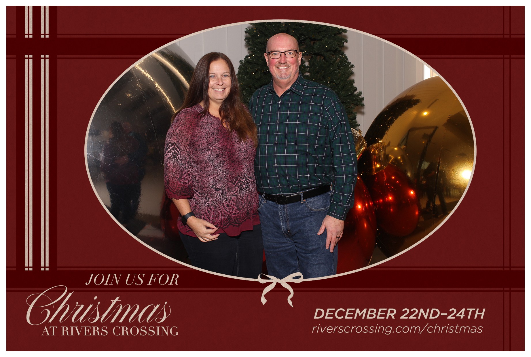 Rivers Crossing Christmas Invite | View more photos from the event at gallery.photoboothcincy.com/u/PhotoBoothCincy/Rivers-Crossing-Christmas-Invite