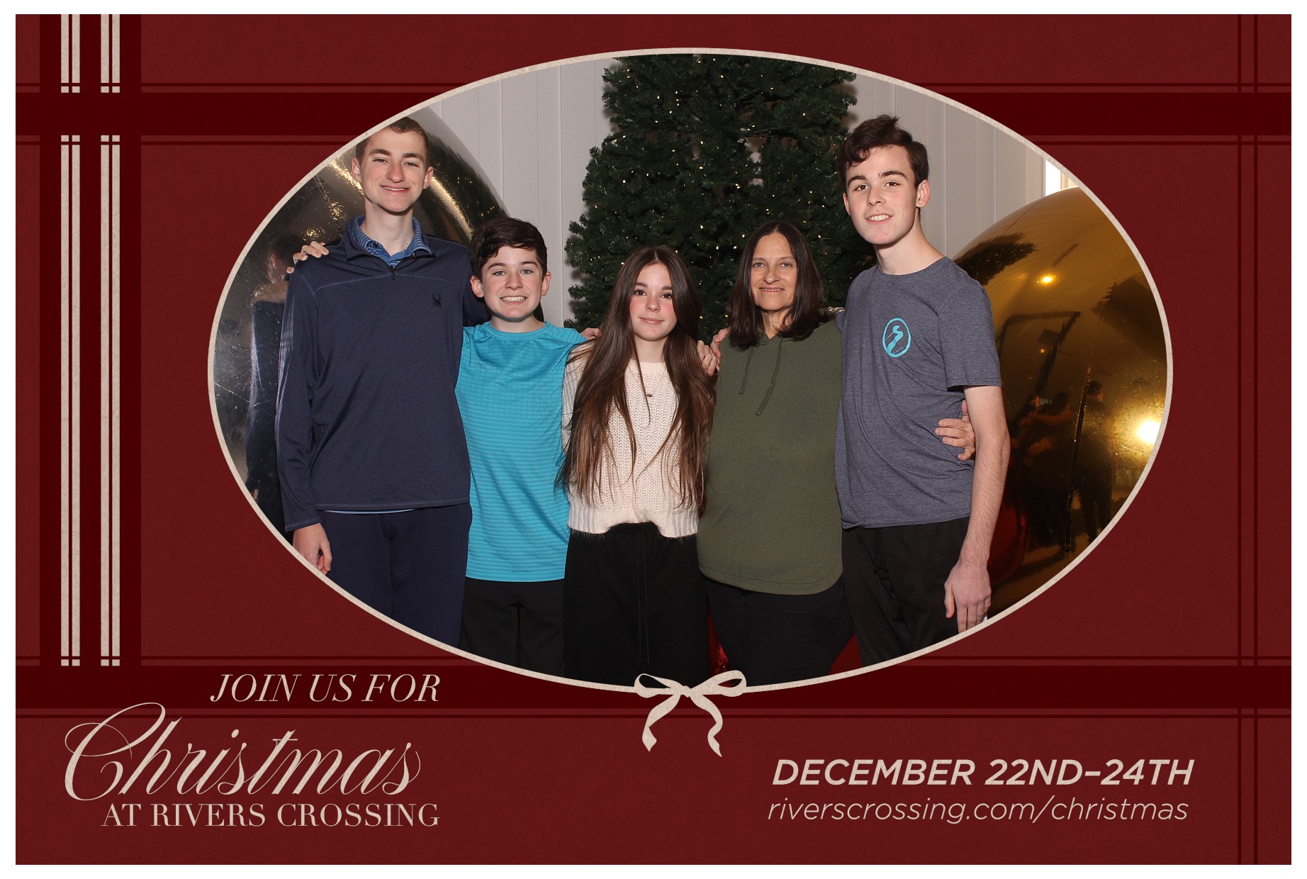 Rivers Crossing Christmas Invite | View more photos from the event at gallery.photoboothcincy.com/u/PhotoBoothCincy/Rivers-Crossing-Christmas-Invite
