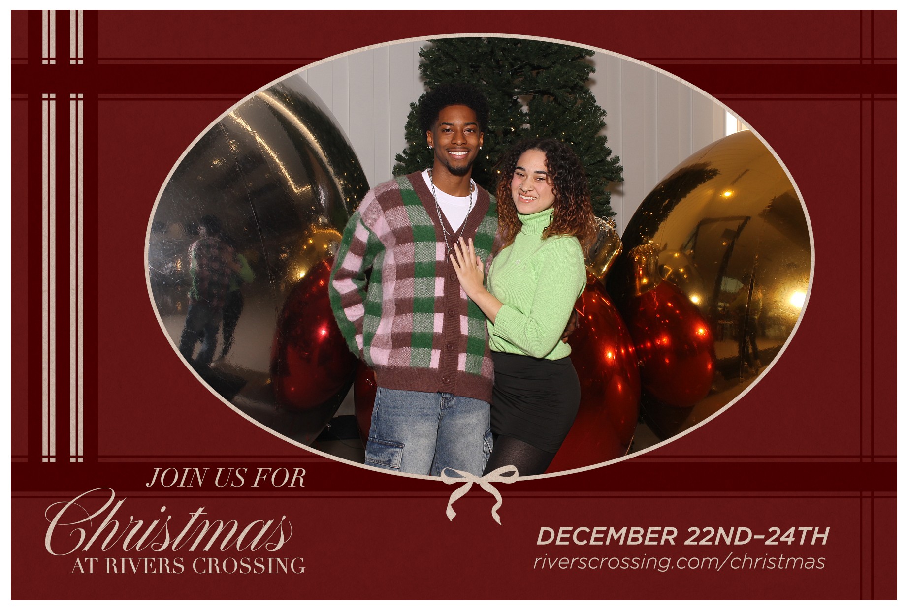 Rivers Crossing Christmas Invite | View more photos from the event at gallery.photoboothcincy.com/u/PhotoBoothCincy/Rivers-Crossing-Christmas-Invite