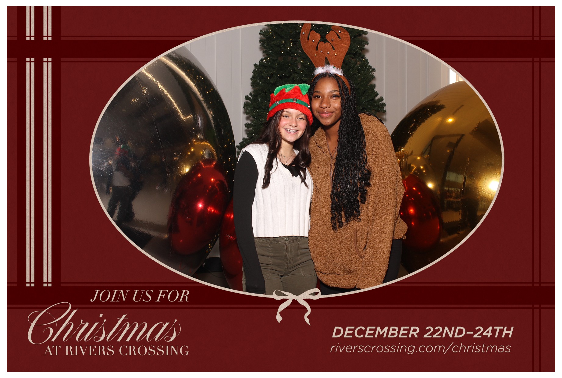 Rivers Crossing Christmas Invite | View more photos from the event at gallery.photoboothcincy.com/u/PhotoBoothCincy/Rivers-Crossing-Christmas-Invite