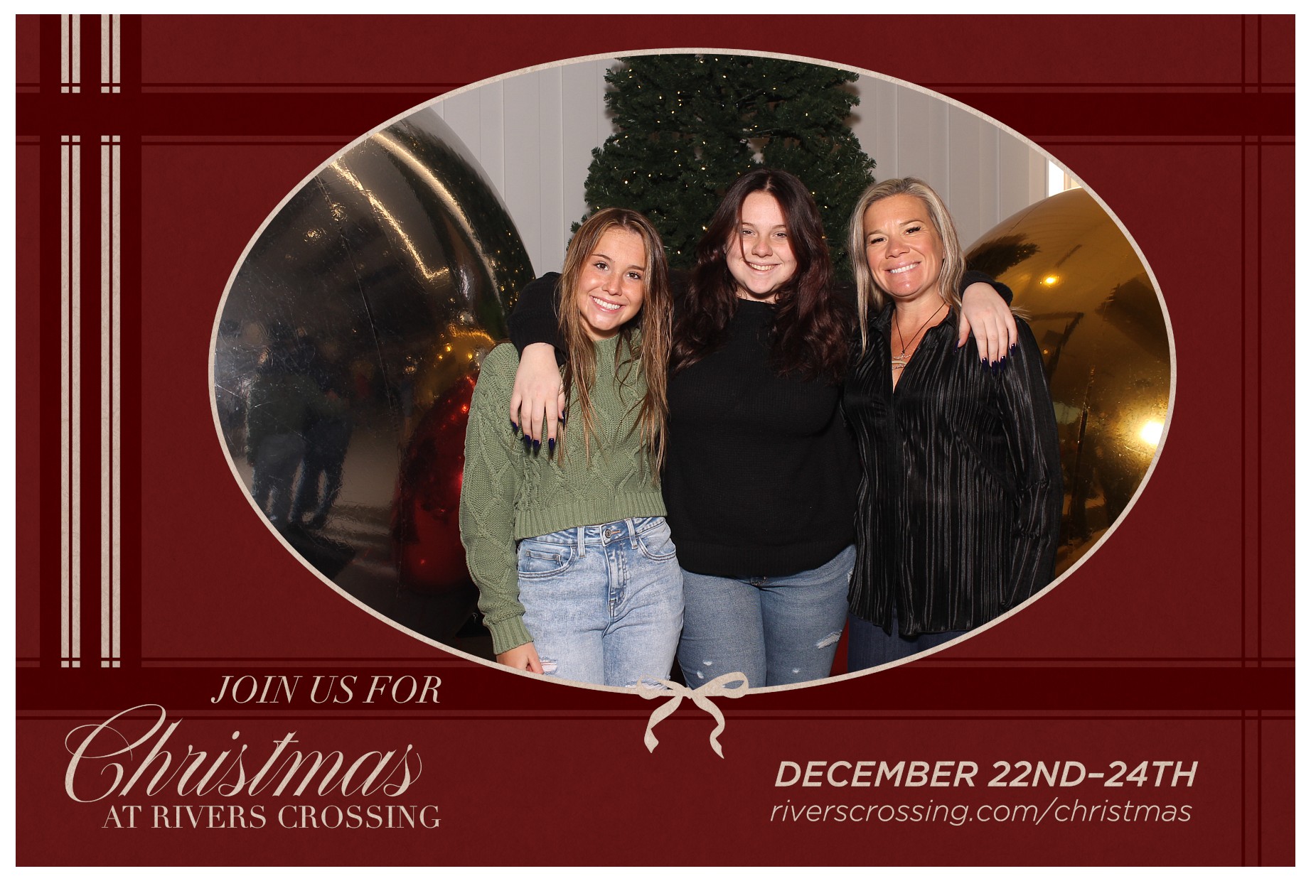 Rivers Crossing Christmas Invite | View more photos from the event at gallery.photoboothcincy.com/u/PhotoBoothCincy/Rivers-Crossing-Christmas-Invite