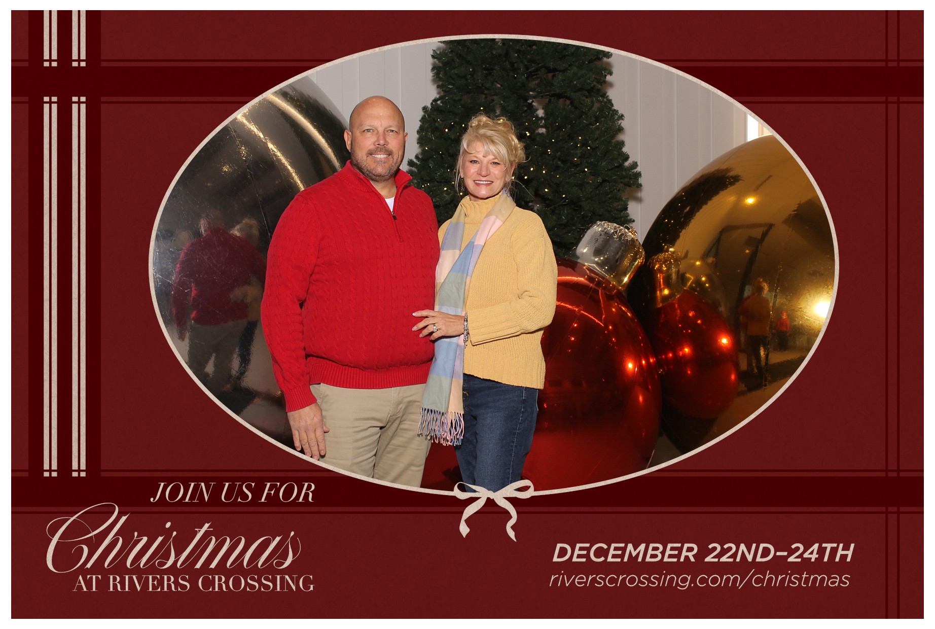 Rivers Crossing Christmas Invite | View more photos from the event at gallery.photoboothcincy.com/u/PhotoBoothCincy/Rivers-Crossing-Christmas-Invite
